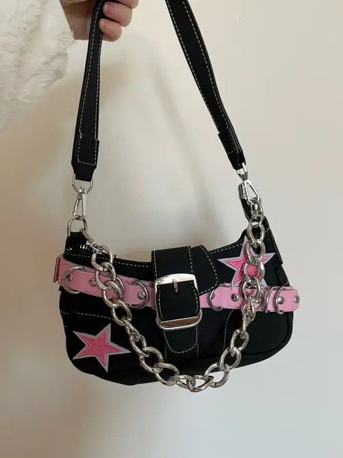 Japanese Brand Shoulder Pink Bag Size ONE SIZE - 4 Thumbnail