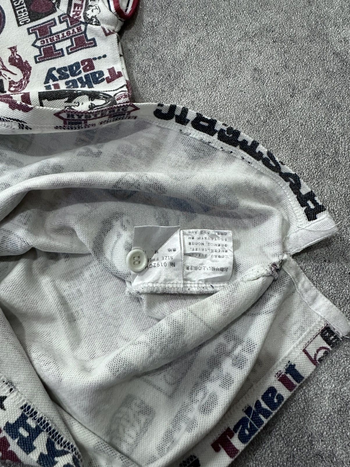Hysteric Glamour Hysteric glamour all logo polo shirt Size US S / EU 44-46 / 1 - 7 Thumbnail