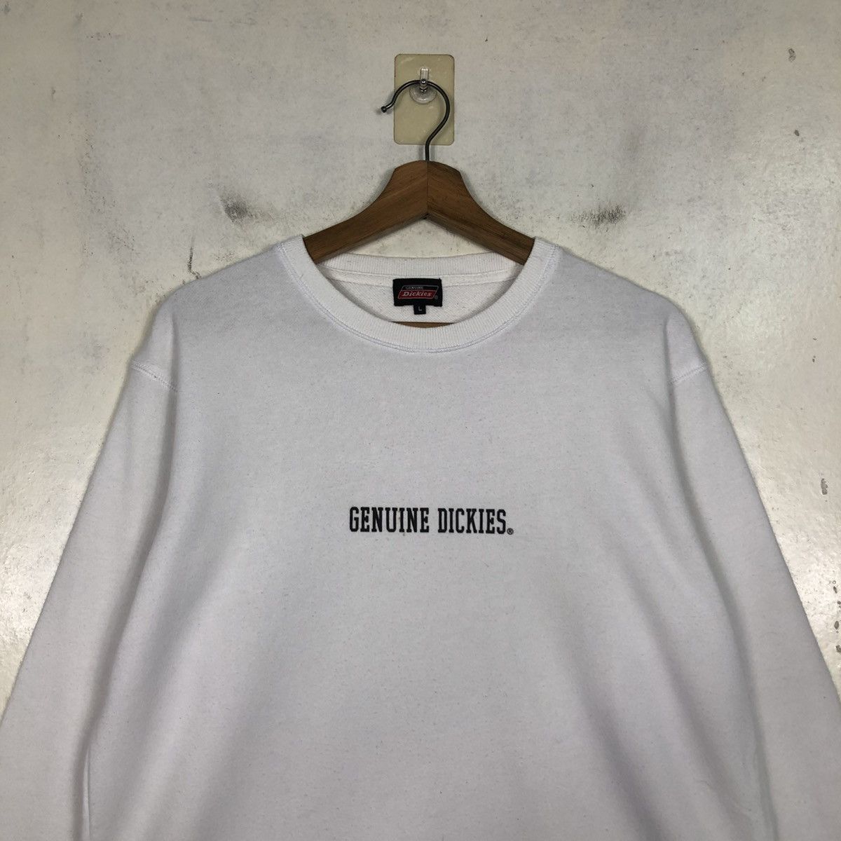 Japanese Brand 📌Vintage Sweatshirt Crewneck Worker Dickies Single Pocket Size US L / EU 52-54 / 3 - 5 Thumbnail