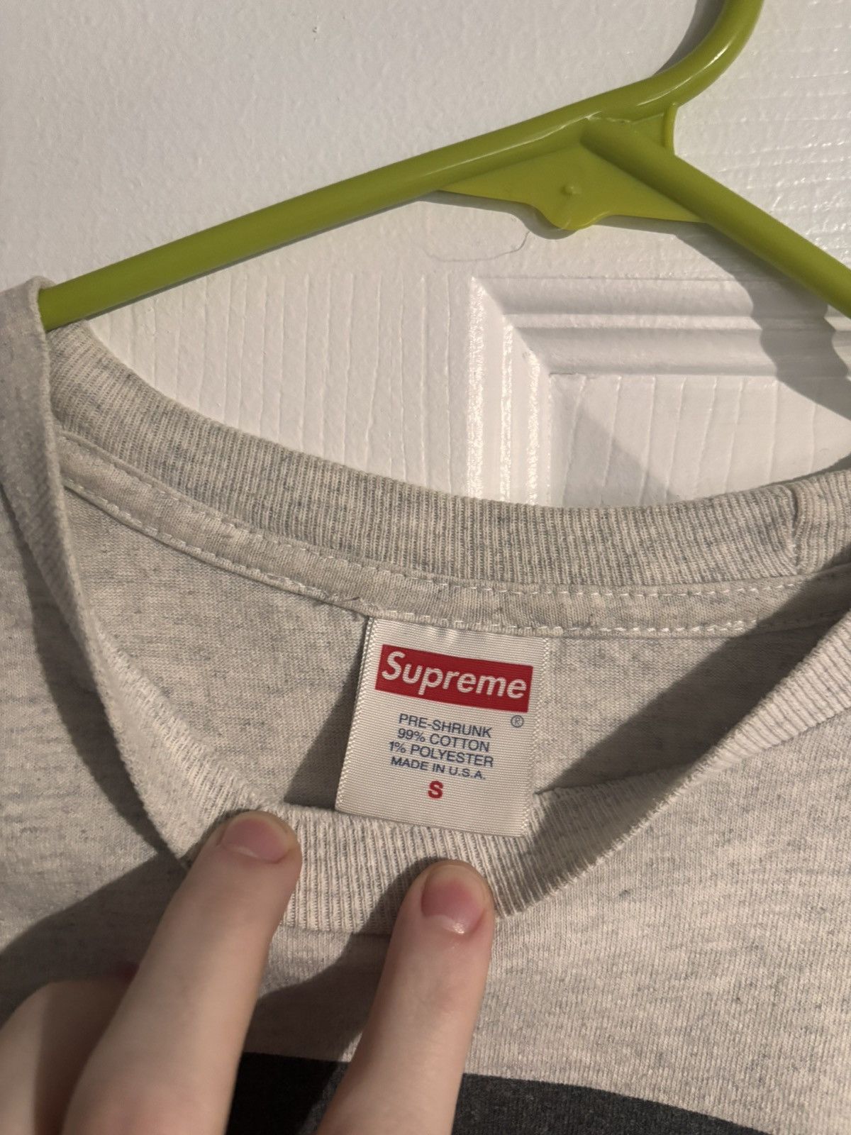 Supreme Supreme Tupac Hologram Tee "Ash Grey" Size US S / EU 44-46 / 1 - 3 Thumbnail