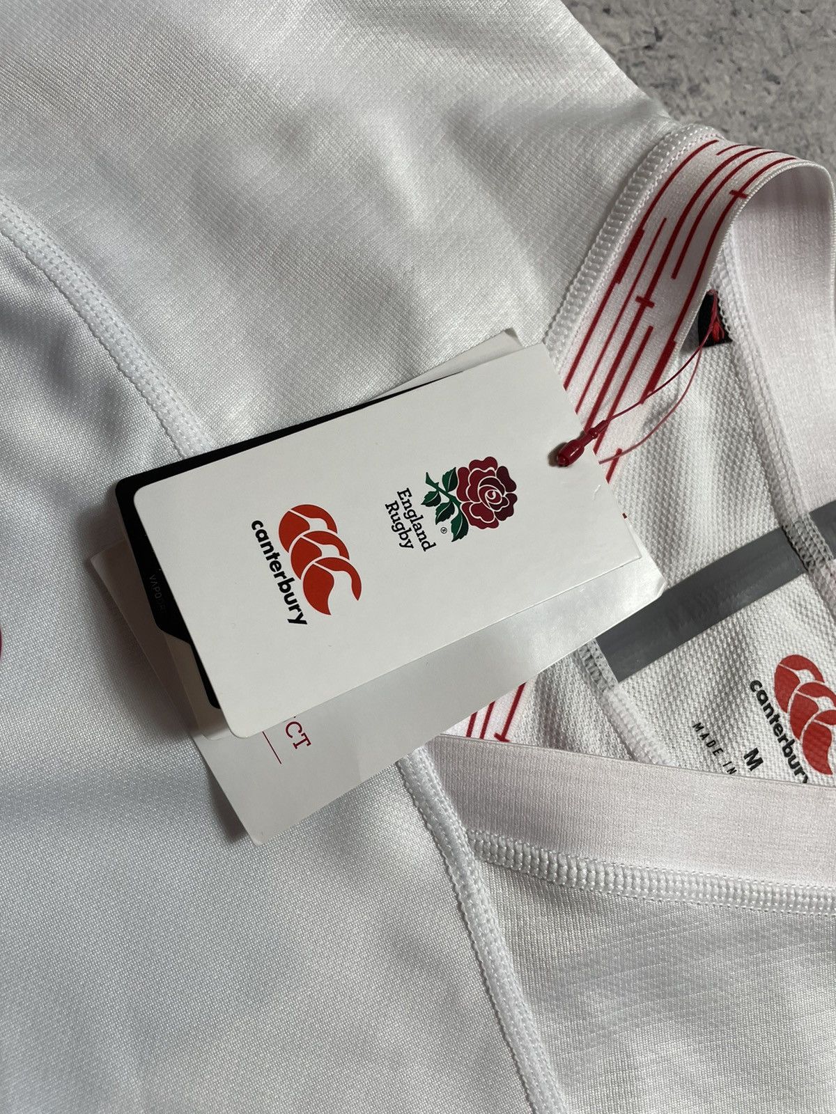Canterbury of New Zealand × Vintage New Jersey Canterbury England Rugby League O2 Blokecore Size US M / EU 48-50 / 2 - 7 Thumbnail