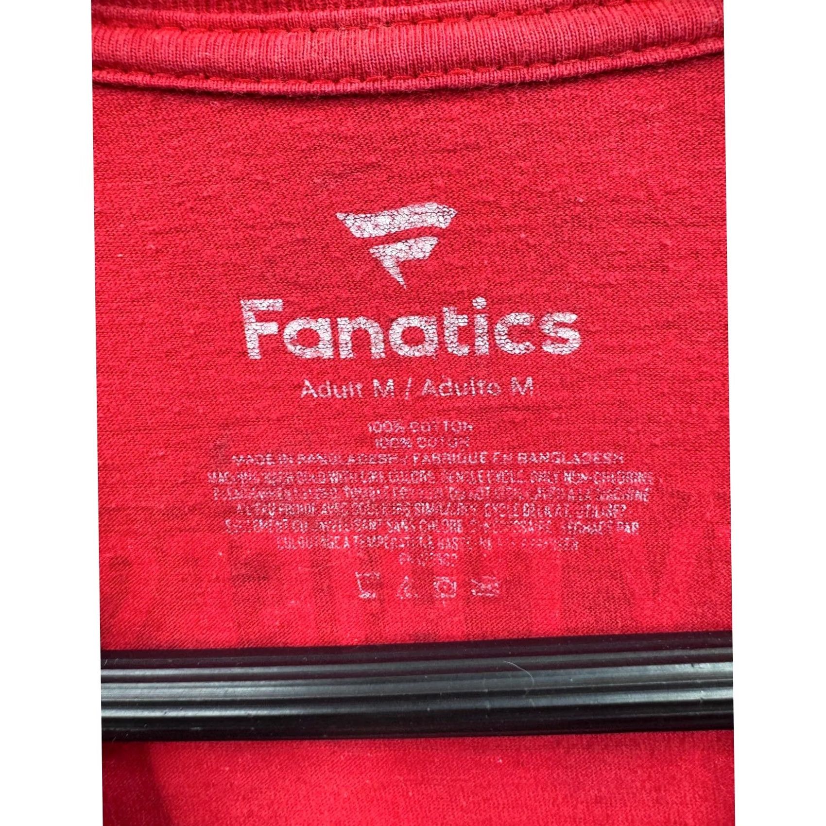 Vintage Fanatics Kansas City Chiefs Super Bowl LVII Champions Red T Shirt Adult M Size US M / EU 48-50 / 2 - 7 Thumbnail