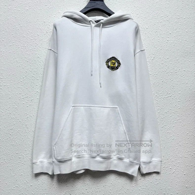 Balenciaga Balenciaga Double hook boomerang logo hooded hoodie Size US M / EU 48-50 / 2 - 1 Thumbnail