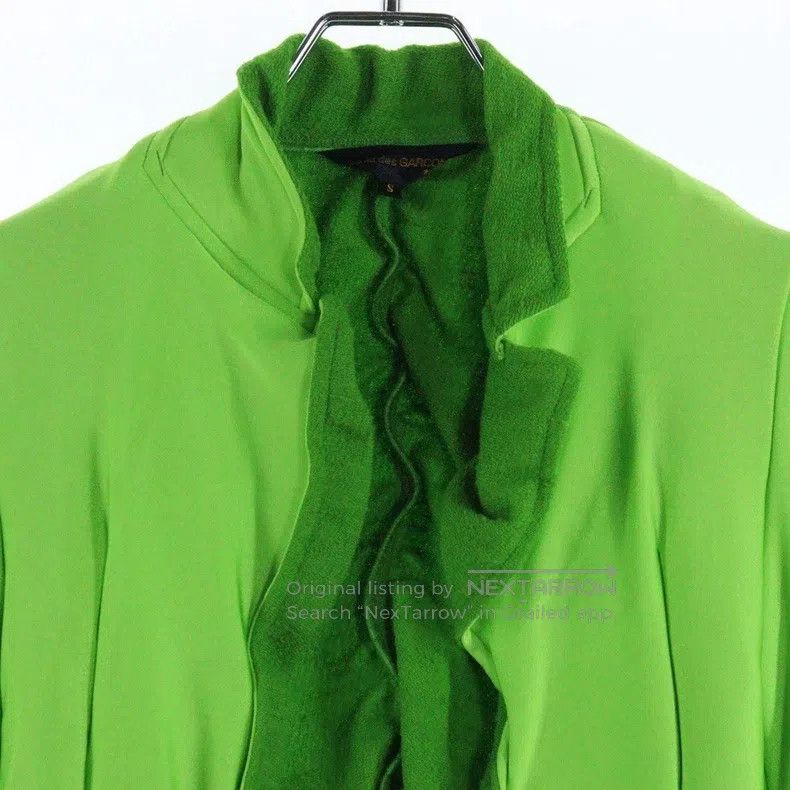 Comme des Garcons Comme Des Garcons Green Retro Design Top Size S / US 4 / IT 40 - 3 Thumbnail