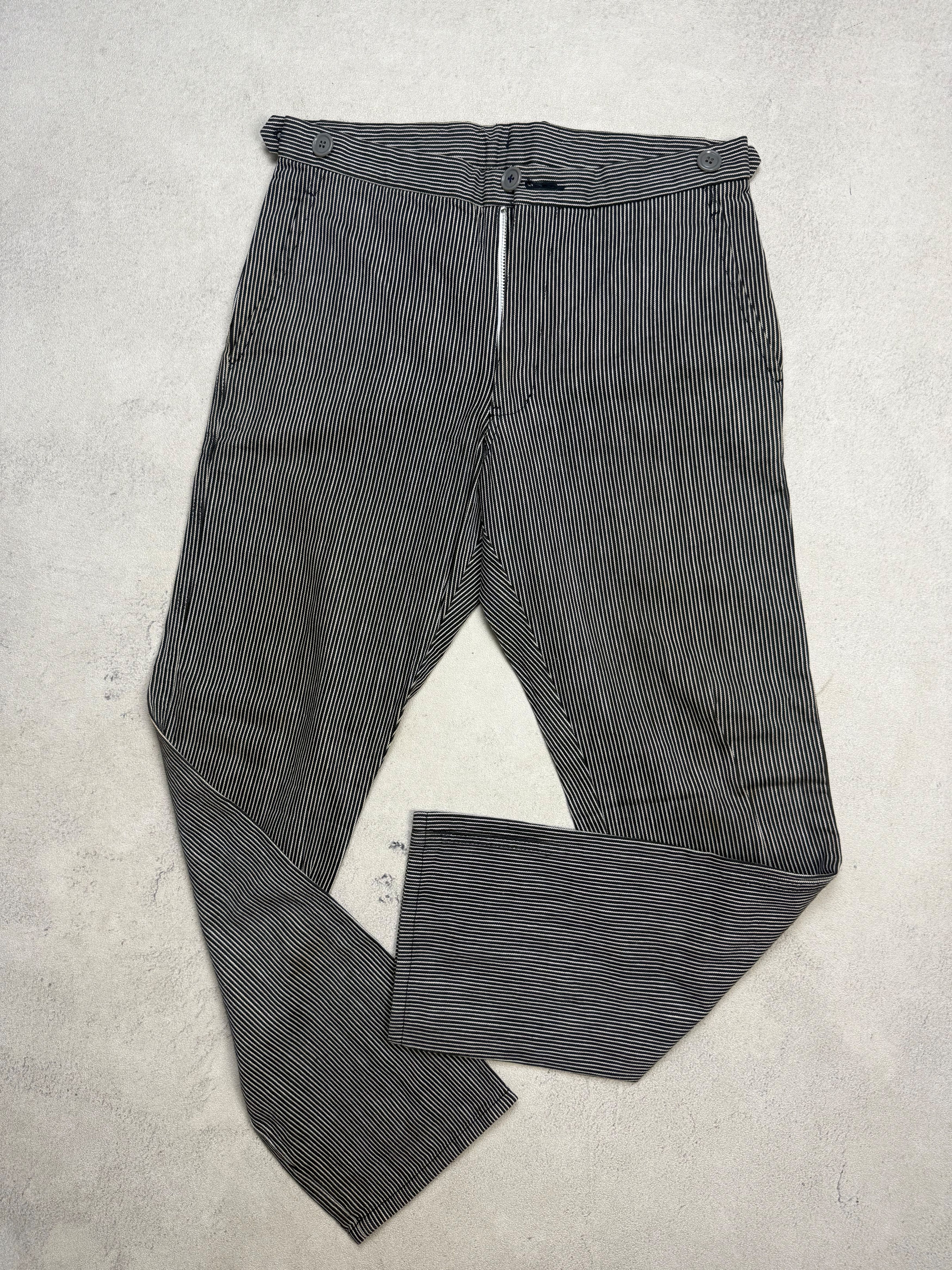 Comme des Garcons 2001 Comme Des Garcons Homme Plus Stripe Pants Size US 30 / EU 46 - 6 Thumbnail