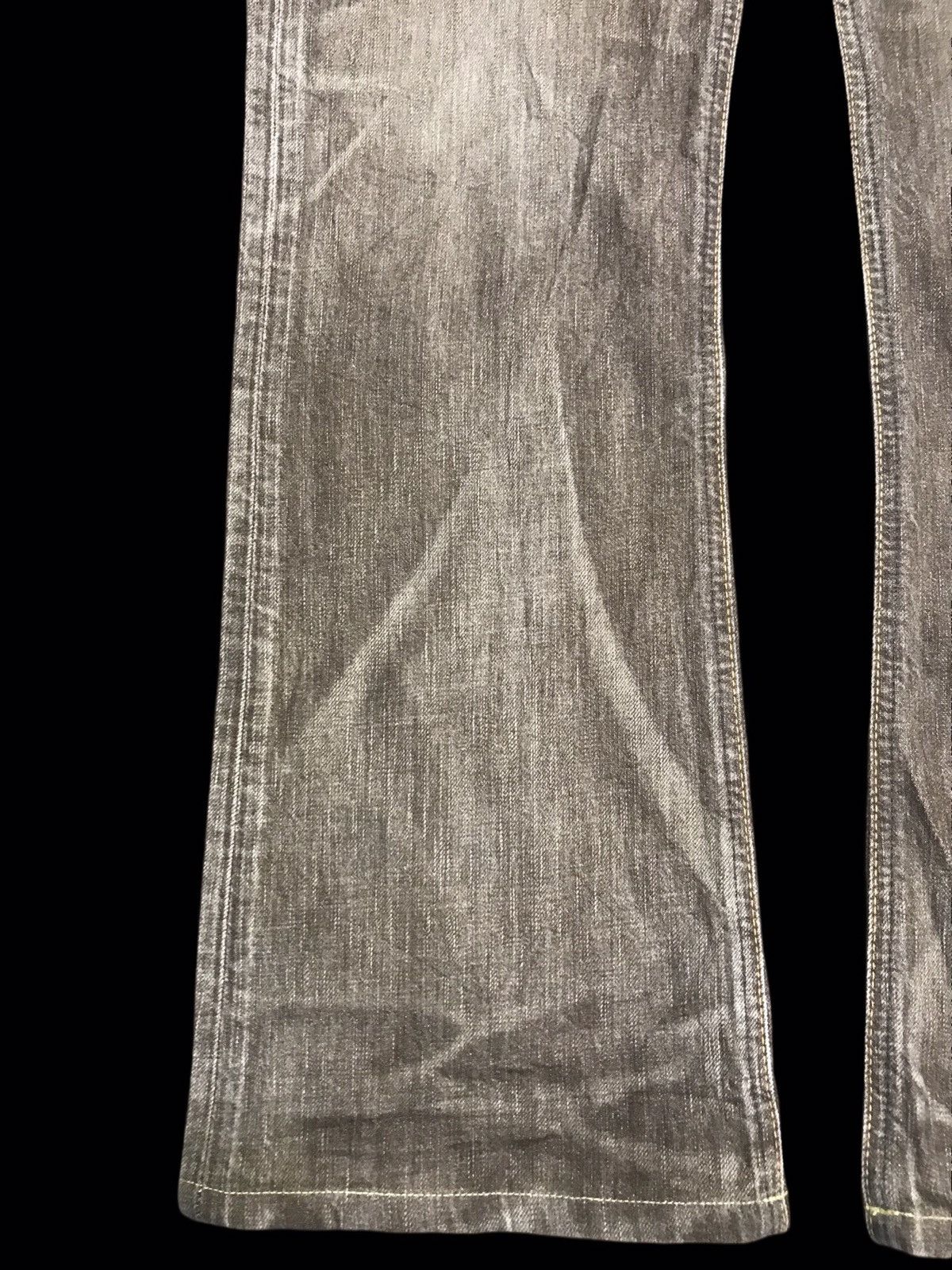 Edwin 💥FLARE💥ARCHIVAL RARE EDWIN 503 SICK FADES FLARE DENIM F382 Size US 32 / EU 48 - 9 Thumbnail