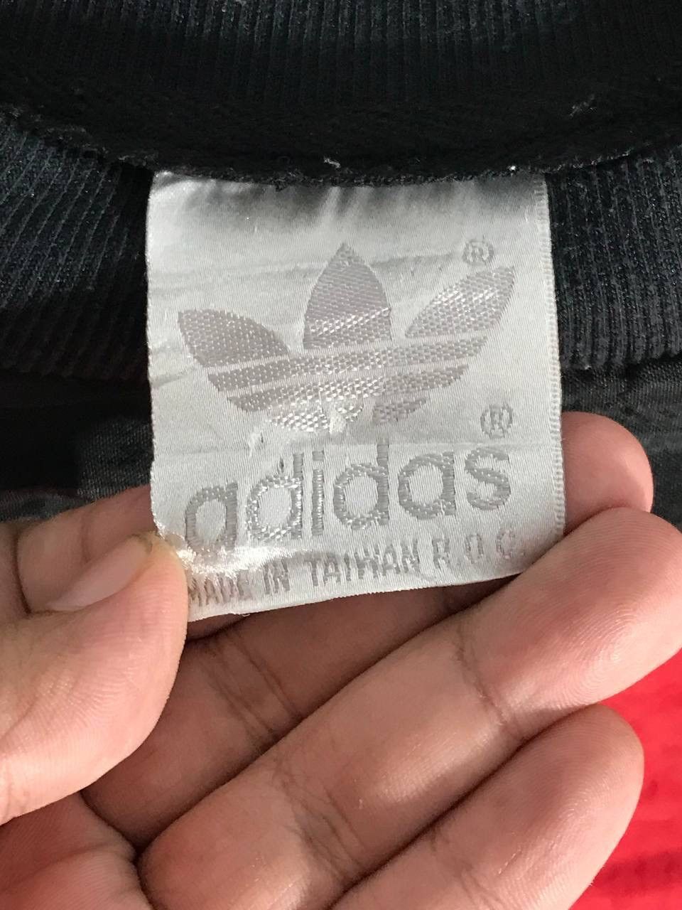 Adidas × Vintage vintage adidas trefoil two colour big logo hiphop style Size US M / EU 48-50 / 2 - 6 Thumbnail