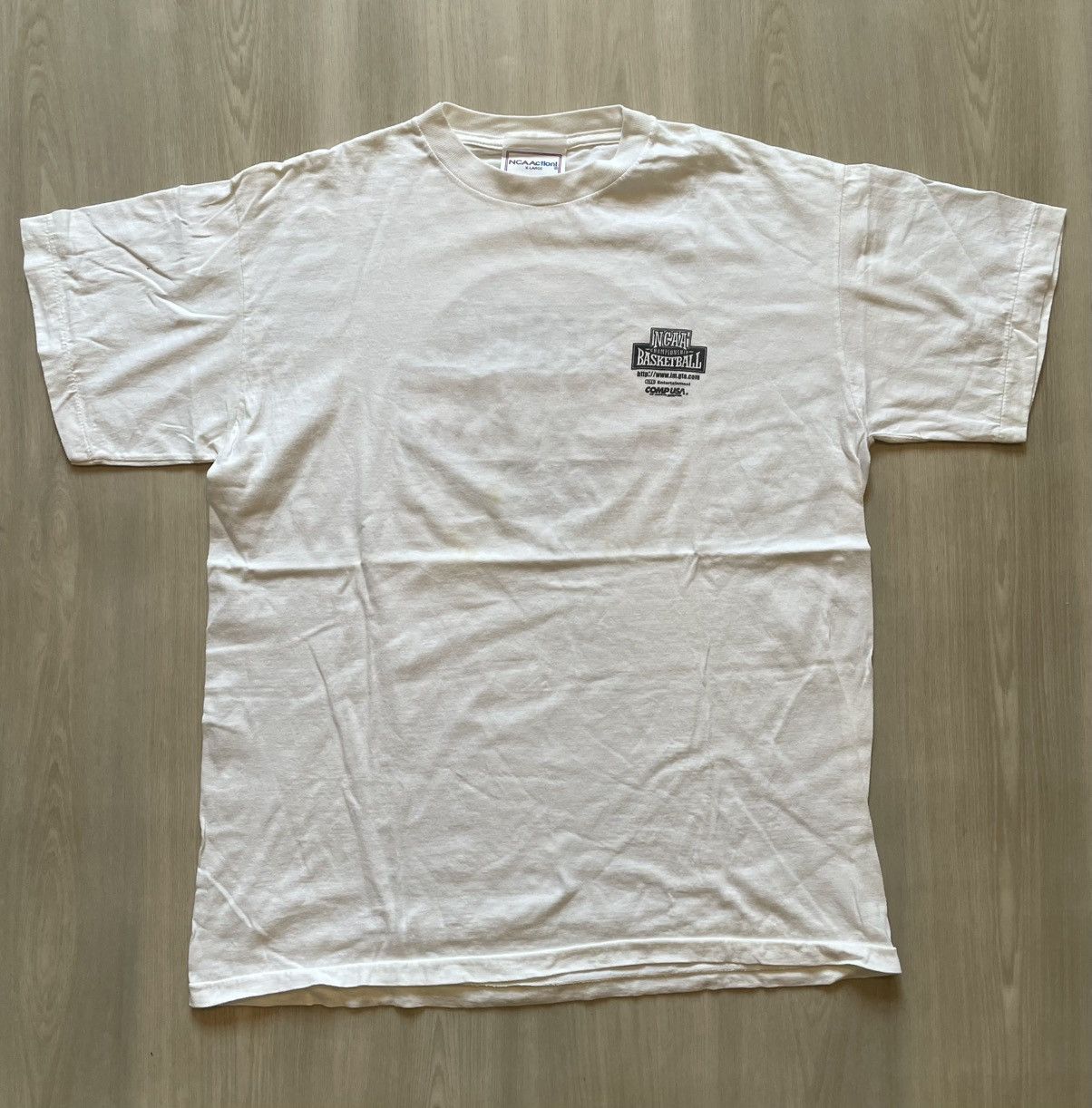 Vintage Vintage 90s NCAA Championship PC Game Promo Sz 2XL 21.5x28.5 Size US XL / EU 56 / 4 - 3 Thumbnail