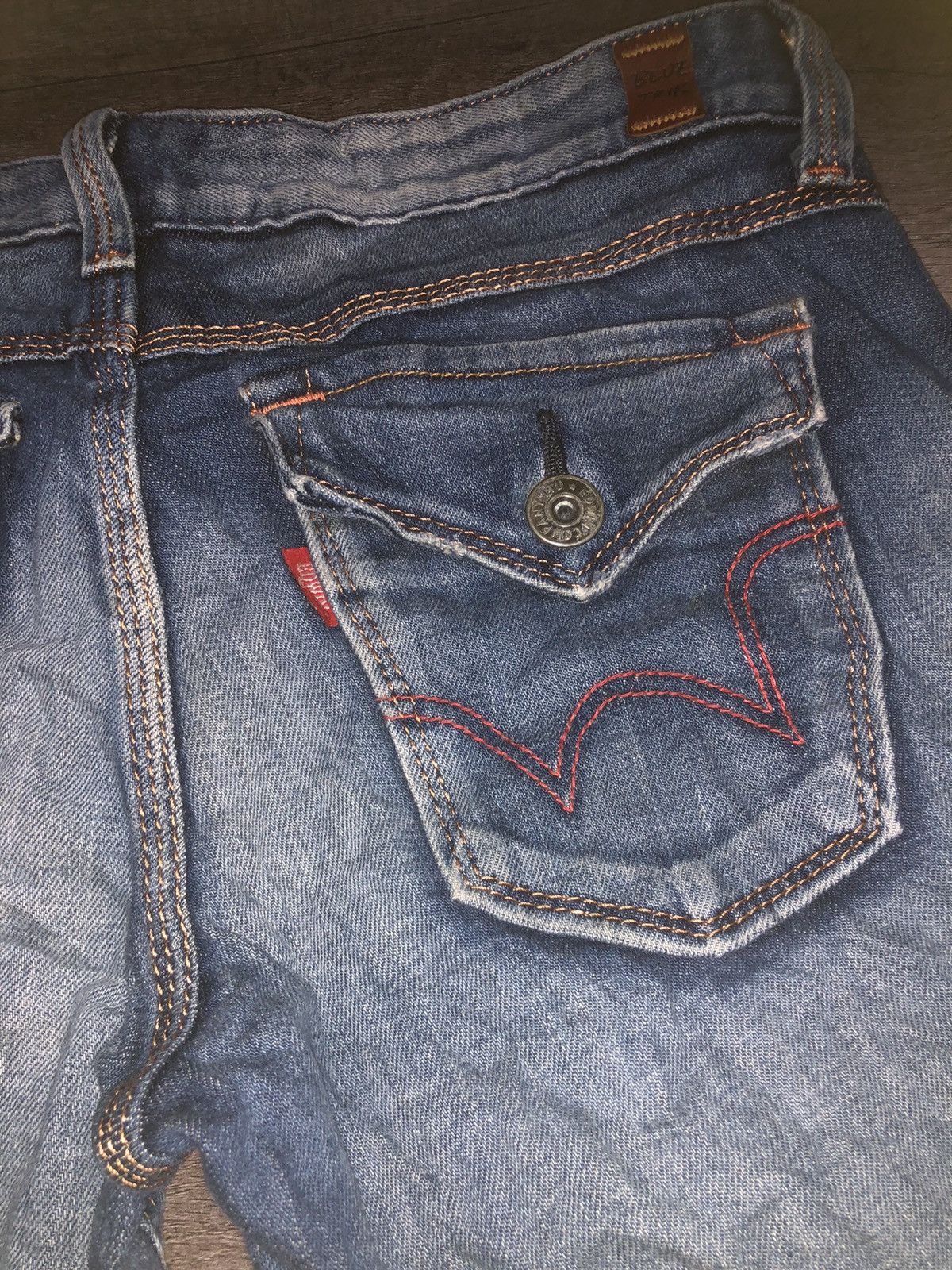 Edwin × Vintage VINTAGE EDWIN BLUE TRIP SELVEDGE DENIM Size 30" / US 8 / IT 44 - 13 Thumbnail