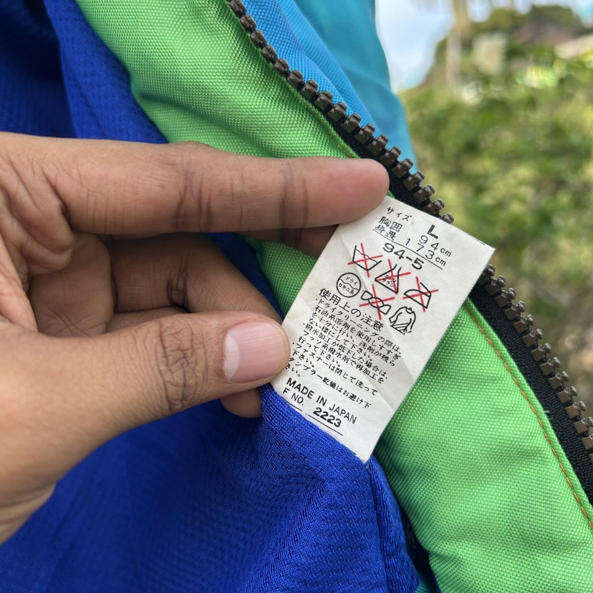 Japanese Brand Vintage 90s FABLICE Sky Jacket Size US L / EU 52-54 / 3 - 9 Thumbnail