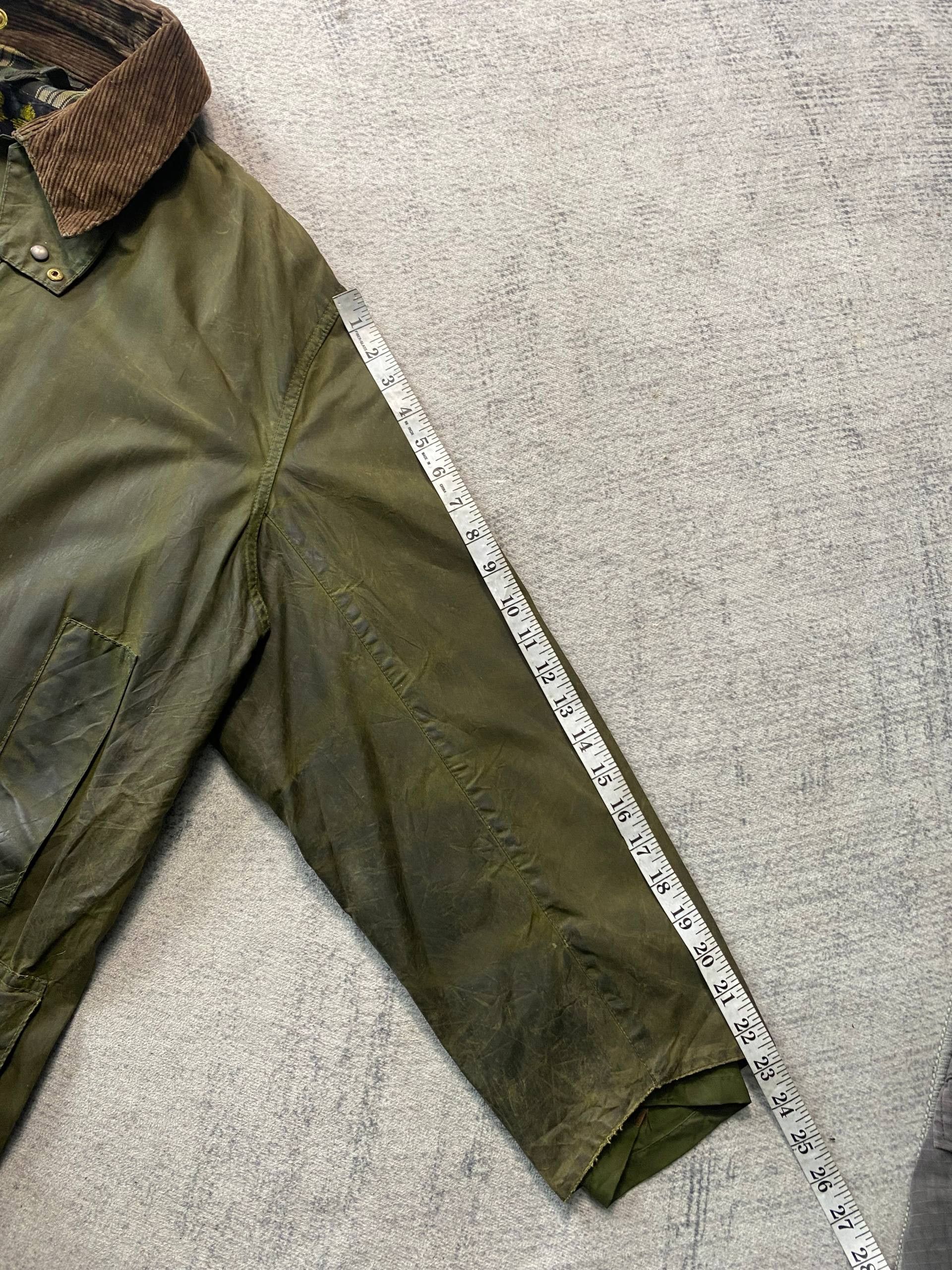 Barbour Vintage Barbour Border Waxed Jacket Size US L / EU 52-54 / 3 - 22 Thumbnail