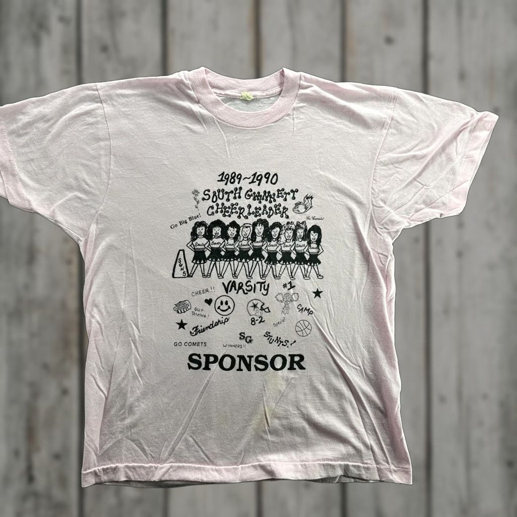 Other VINTAGE South Gwinnett Cheerleaders Shirt Mens Large Pink Sponsor Varsity 90s Go Big Blue Sports T-Shirt Mens L Size US L / EU 52-54 / 3 - 1 Thumbnail