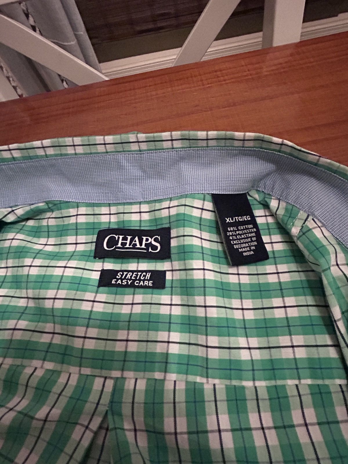 Chaps Green button up shirt Size US XL / EU 56 / 4 - 3 Thumbnail