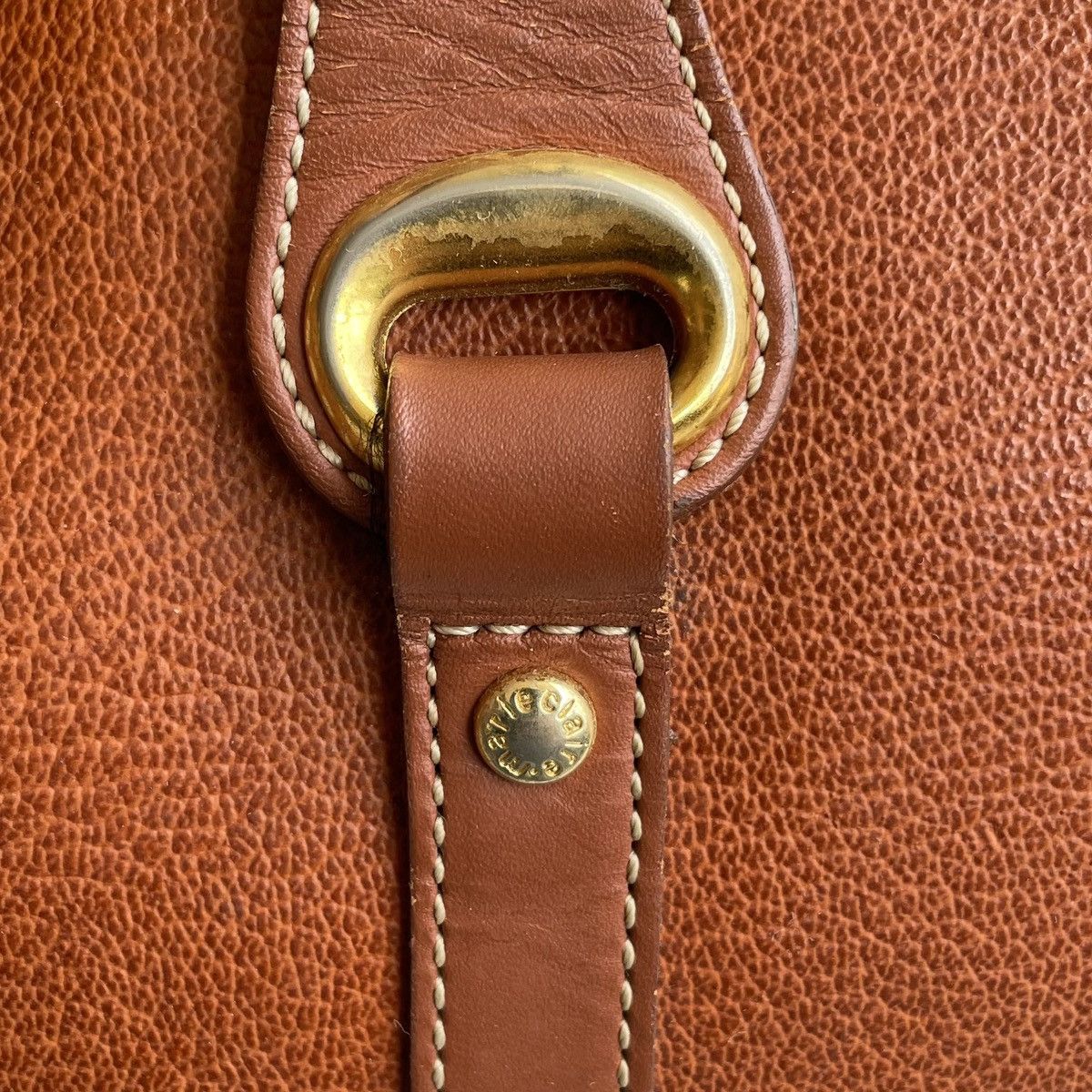 Leather × Vintage Vintage Leather Marie Claire Shoulder Bag Size ONE SIZE - 8 Thumbnail