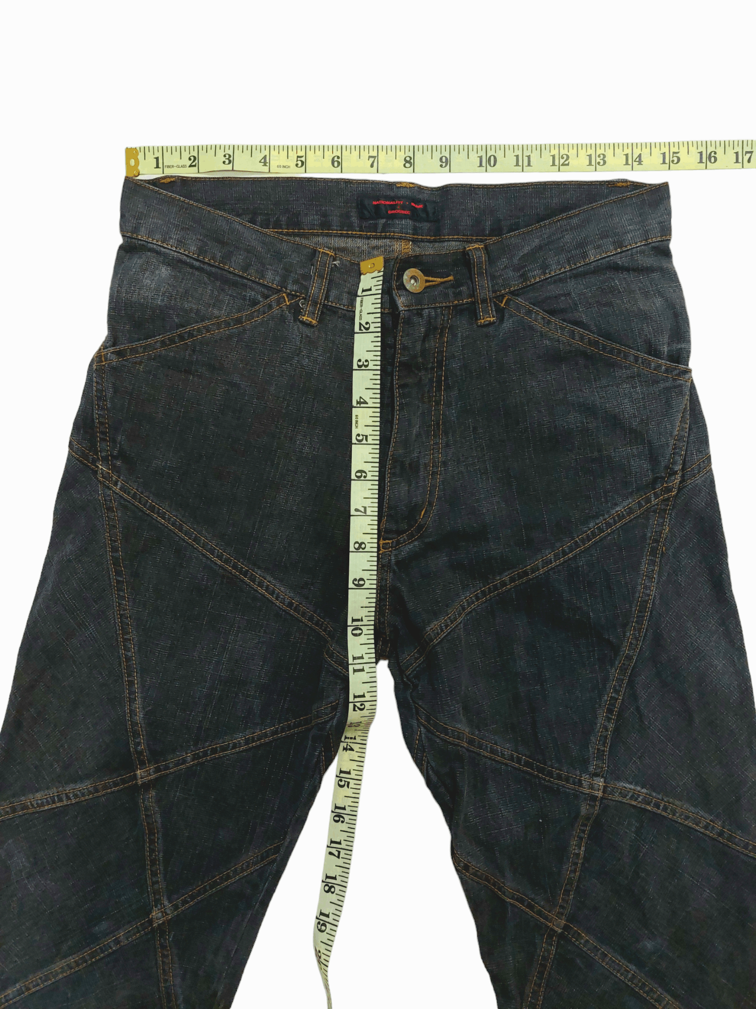 Nationality + Name x Grosbec Cut & Sew Jeans