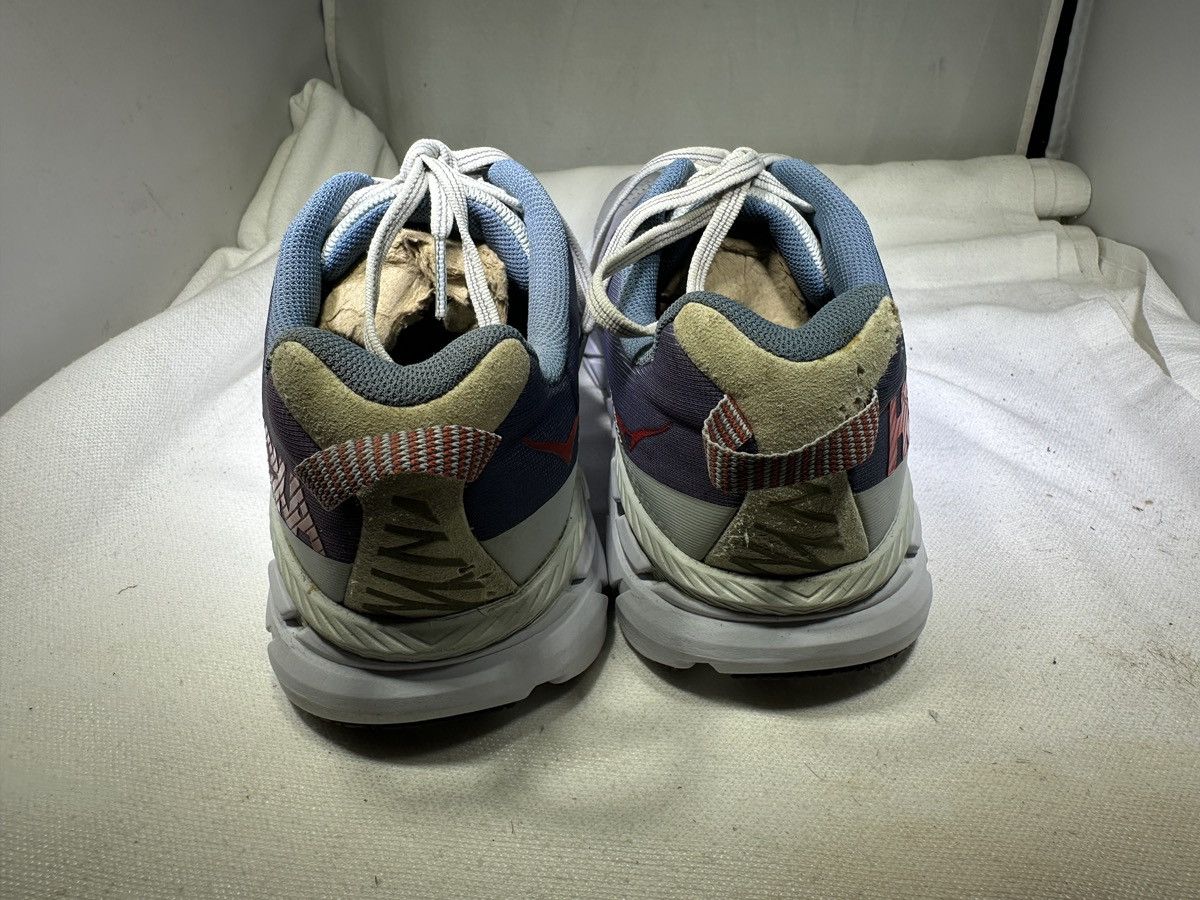 Hoka PreOwned Hoka Clifton 6 Athletic Women's 8 Wide Blue White Size US 8 / IT 38 - 4 Thumbnail