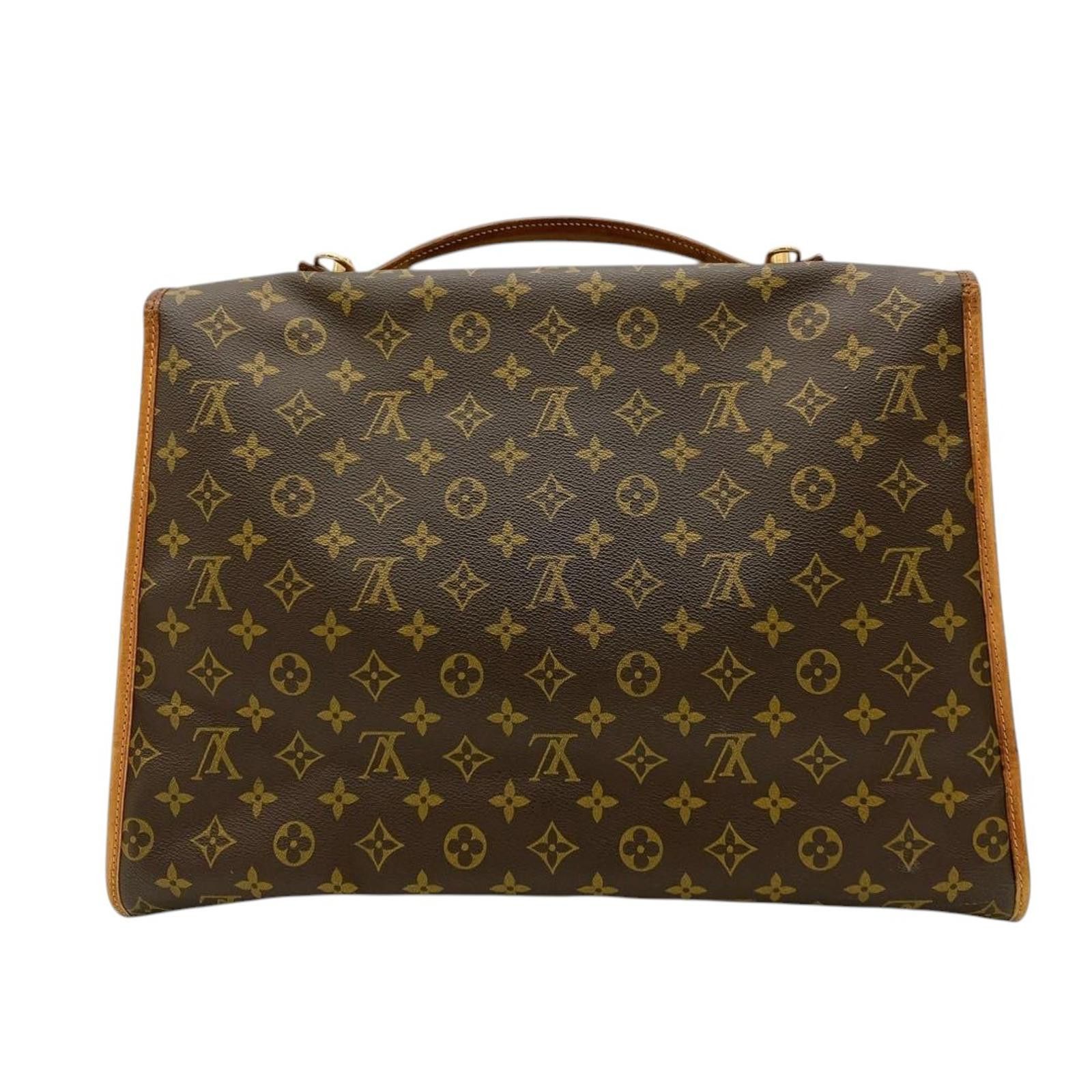 Louis Vuitton Louis Vuitton - Men's Monogram Canvas Briefcase Size ONE SIZE - 2 Thumbnail