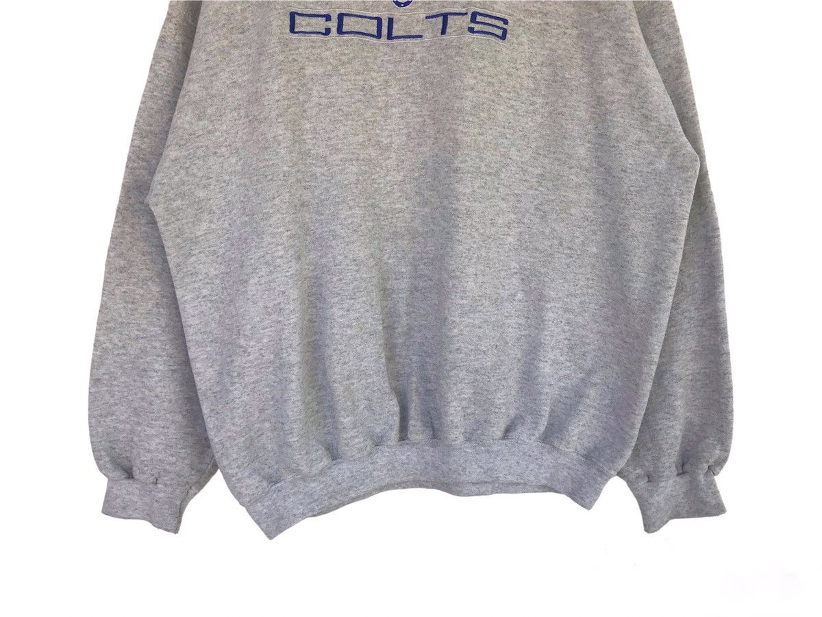 NFL × Vintage Vintage 90’s Indianapolis COLTS spellout logo sweatshirt Size US XL / EU 56 / 4 - 3 Thumbnail