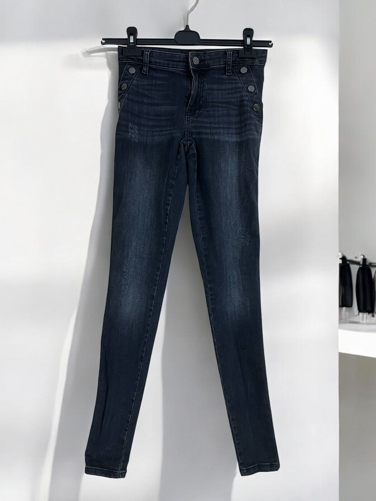 Guess Guess Curve x Chino black skinny jeans size 26 Size 26" / US 2 / IT 38 - 1 Thumbnail