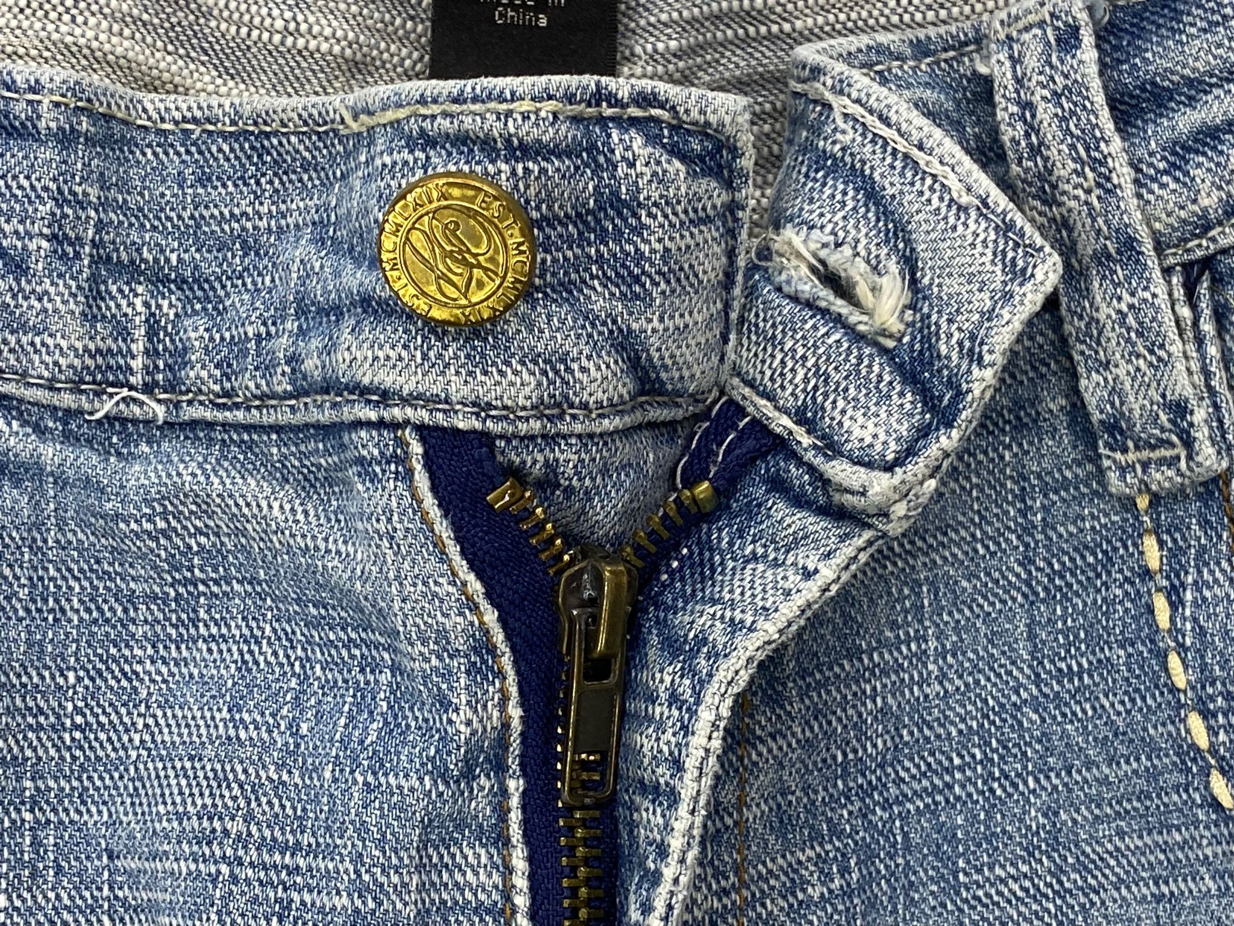 Sean John Sean John Baggy Denim Jeans Embroided Logo Jeans Hip Hop Size US 35 - 10 Thumbnail