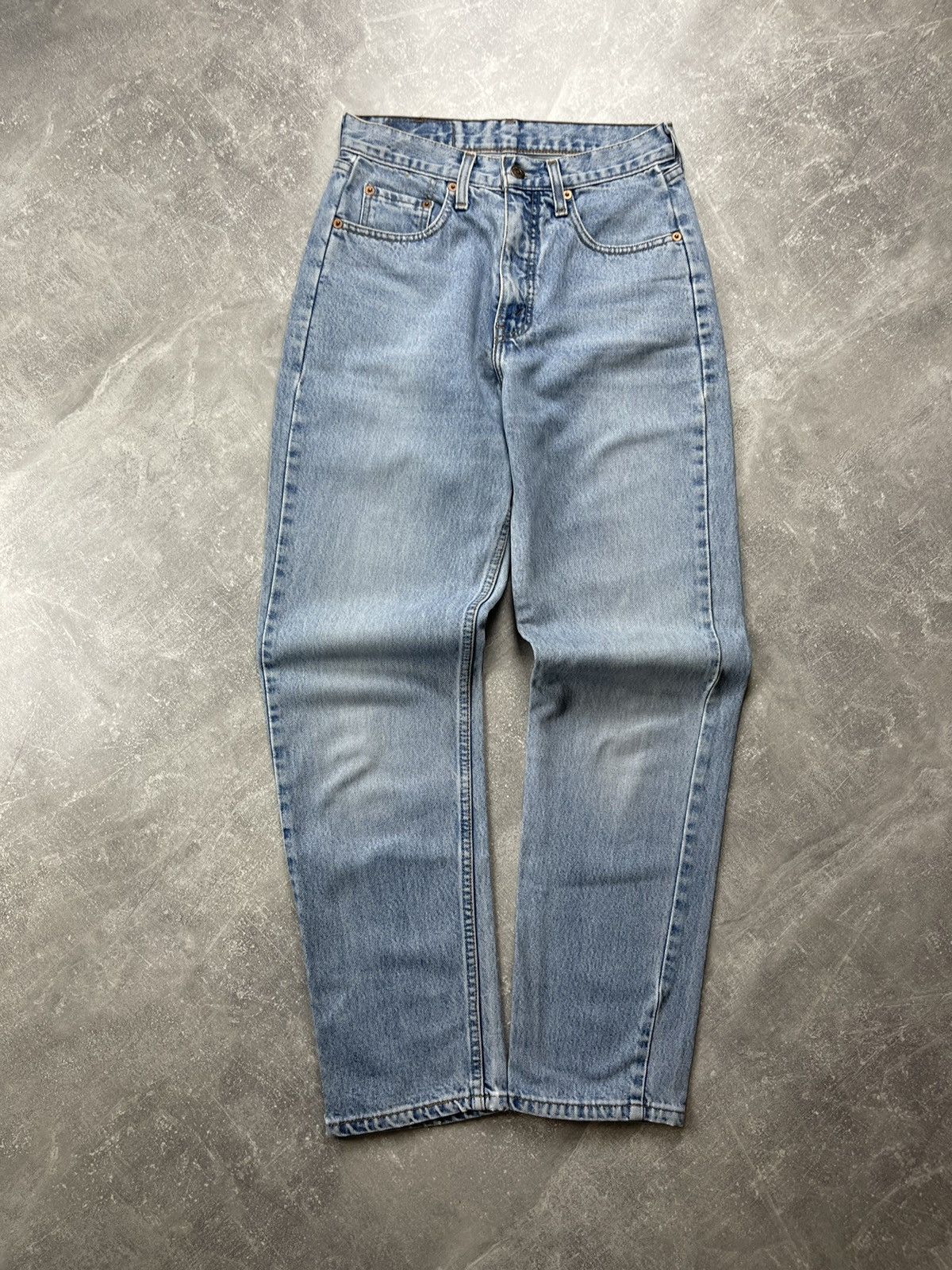 Levi's Vintage Levi’s 882 Orange Tab Light Blue Denim Jeans USA Size US 29 - 9 Thumbnail