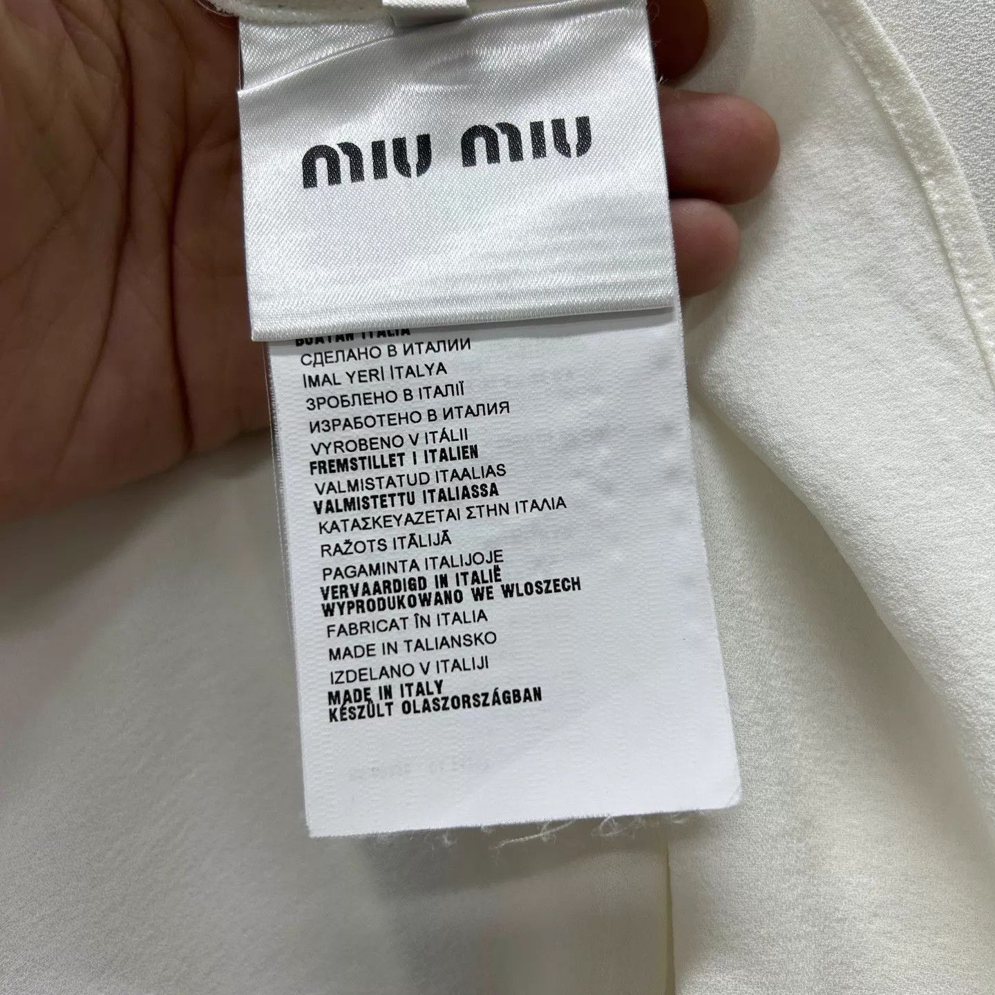 Miu Miu MIU MIU 99 New White Sleeveless Blouse Women's 36 Size XS / US 0-2 / IT 36-38 - 3 Thumbnail