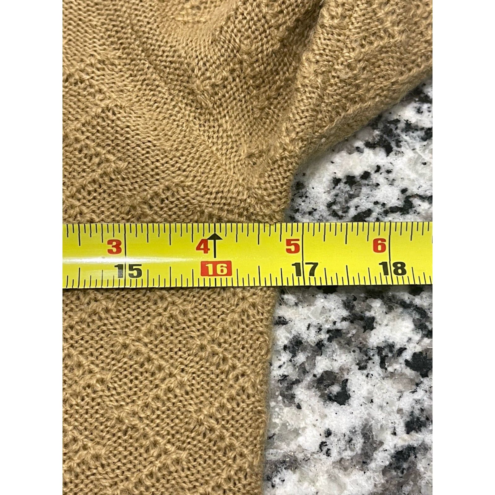 Tory Burch VINTAGE Tory Burch Wool Alpaca Blend Keyhole Sweater Womens Size S Brown Pullover Solid 90s Size S / US 4 / IT 40 - 3 Thumbnail