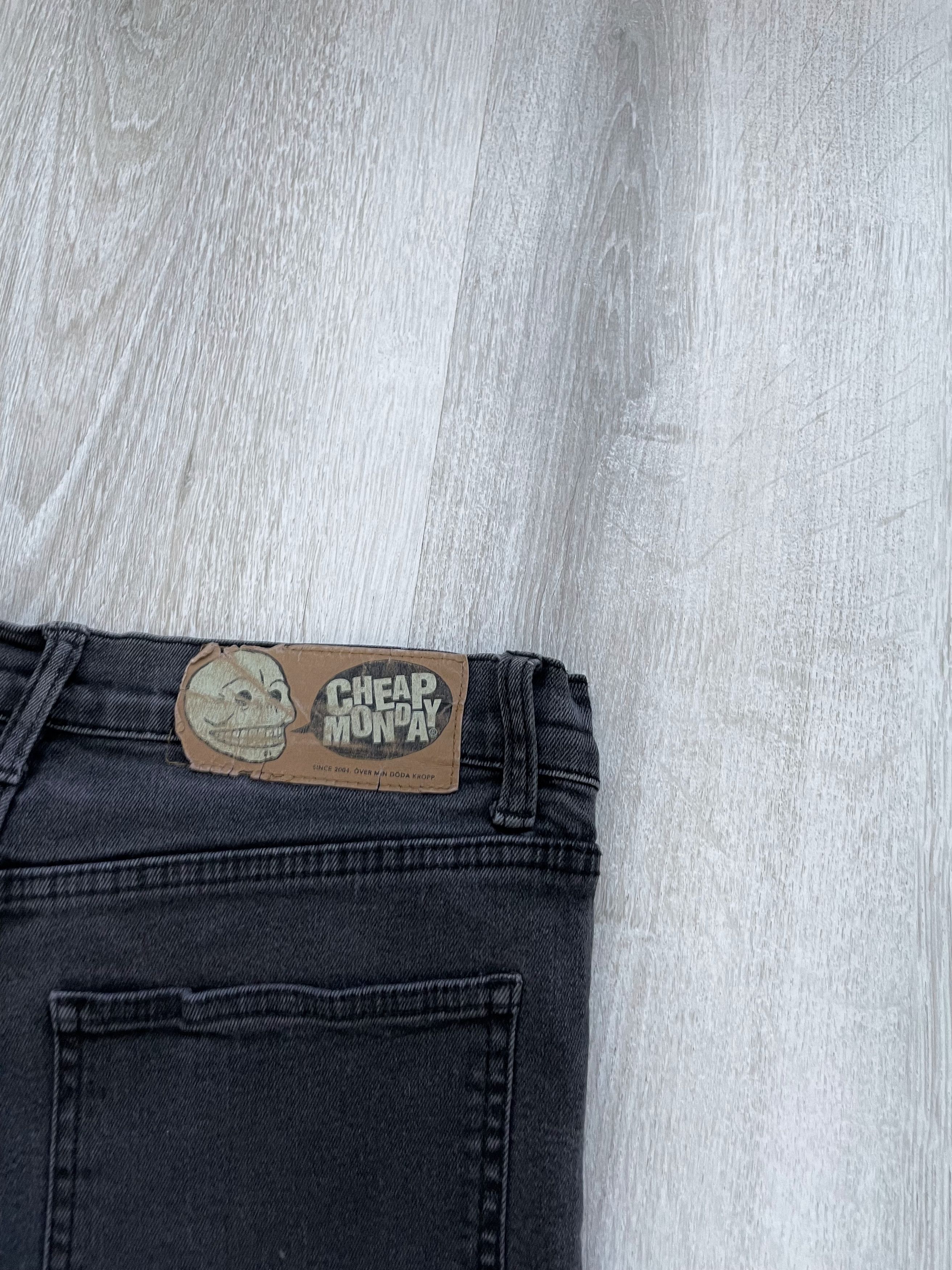 Cheap Monday Cheap Monday Tight New Black Skinny Jeans Size 30" / US 8 / IT 44 - 3 Thumbnail