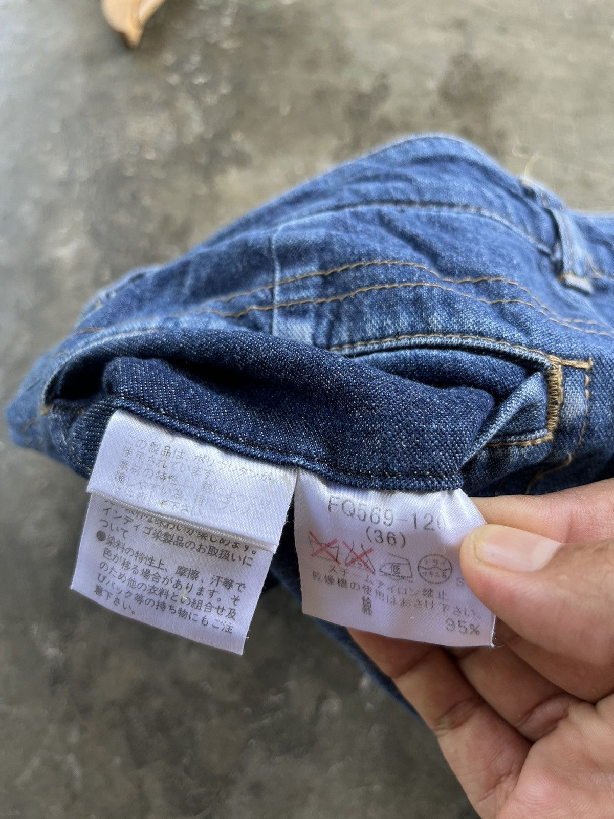 Burberry × Denime × Designer 🔥Burberrys’s Denime Down Leg Novacheck Size 36" / US 14 / IT 50 - 10 Thumbnail