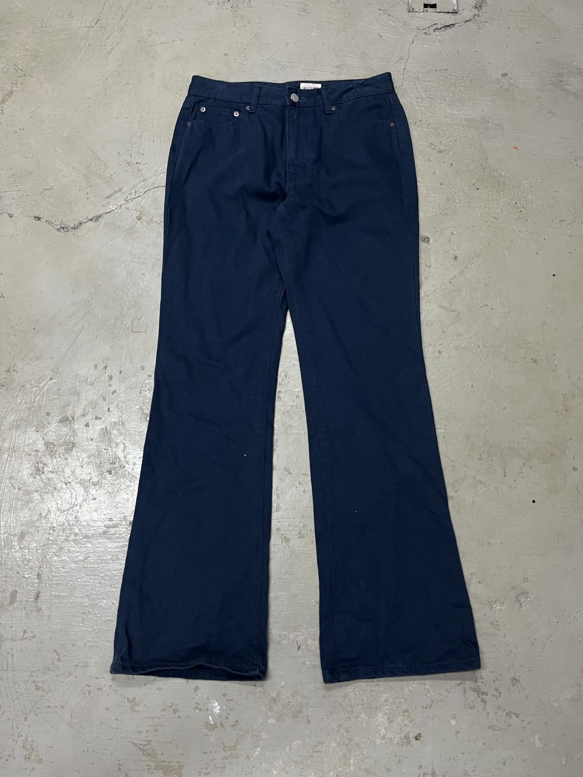 Beauty Beast × Vintage Sweet Camel Vintage 90's Bootcut Sanforized Selvedge Pants Size US 30 / EU 46 - 2 Thumbnail