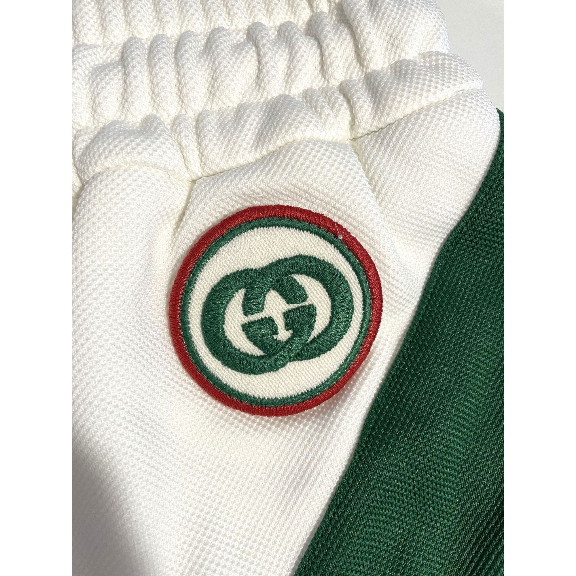 Gucci Gucci White Athletic Shorts With Green & Red Stripes Drawstr Size 36" / US 14 / IT 50 - 6 Thumbnail