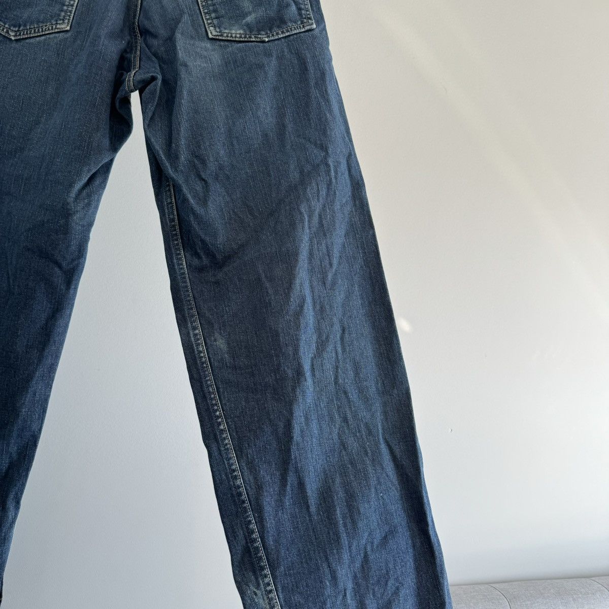 Bape OG BAPEXCLUSIVE Painted Logo Denim Jeans Size US 34 / EU 50 - 11 Thumbnail