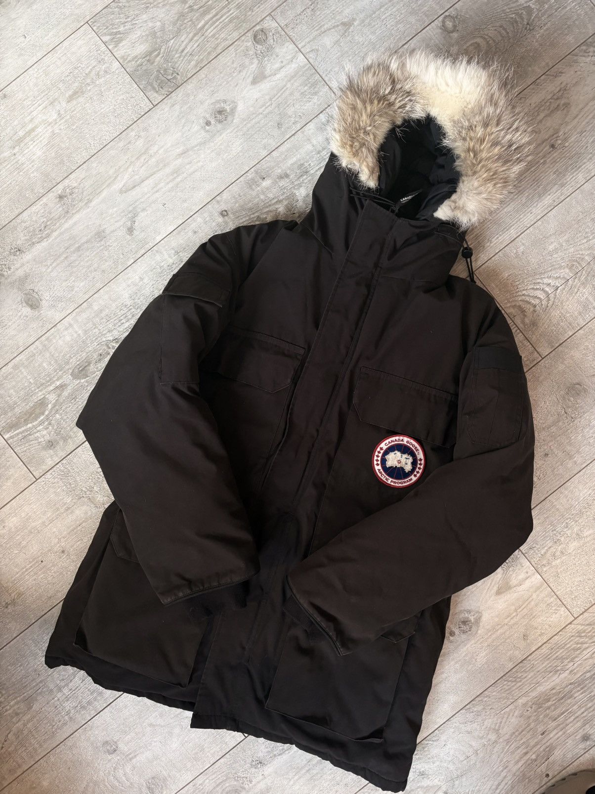 Canada Goose Canada Goose Citadel Parka Mens XL Black Size US XL / EU 56 / 4 - 2 Thumbnail