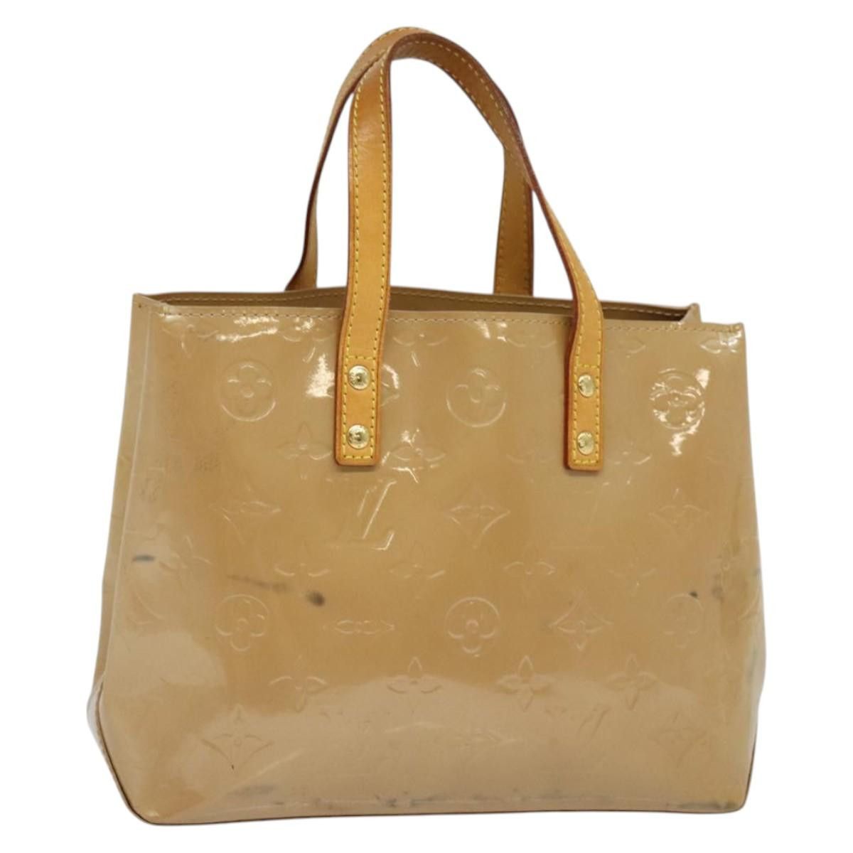 Louis Vuitton LOUIS VUITTON Monogram Vernis Reade PM Hand Bag Noisette Size ONE SIZE - 1 Thumbnail