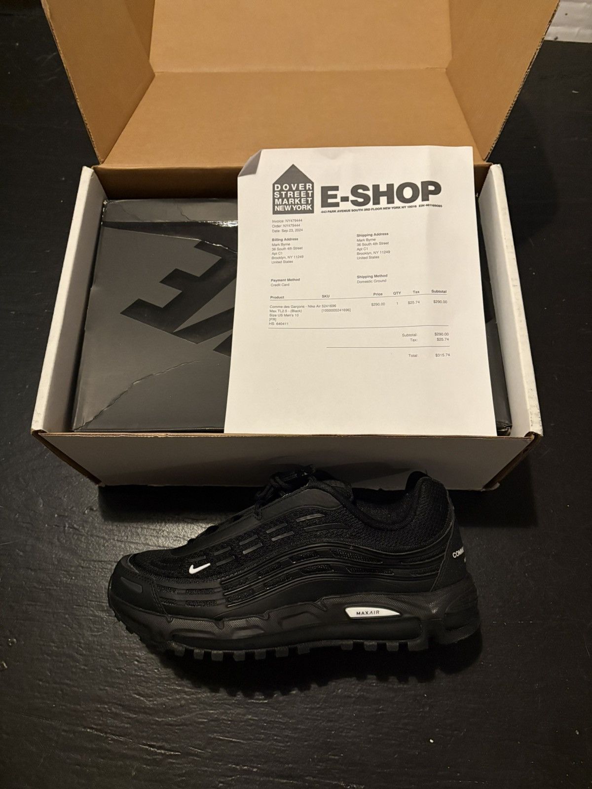 Comme des Garcons Homme Plus × Nike Nike Air Max TL 2.5 SP x Comme des Garcons Homme Plus Size US 10 / EU 43 - 3 Thumbnail