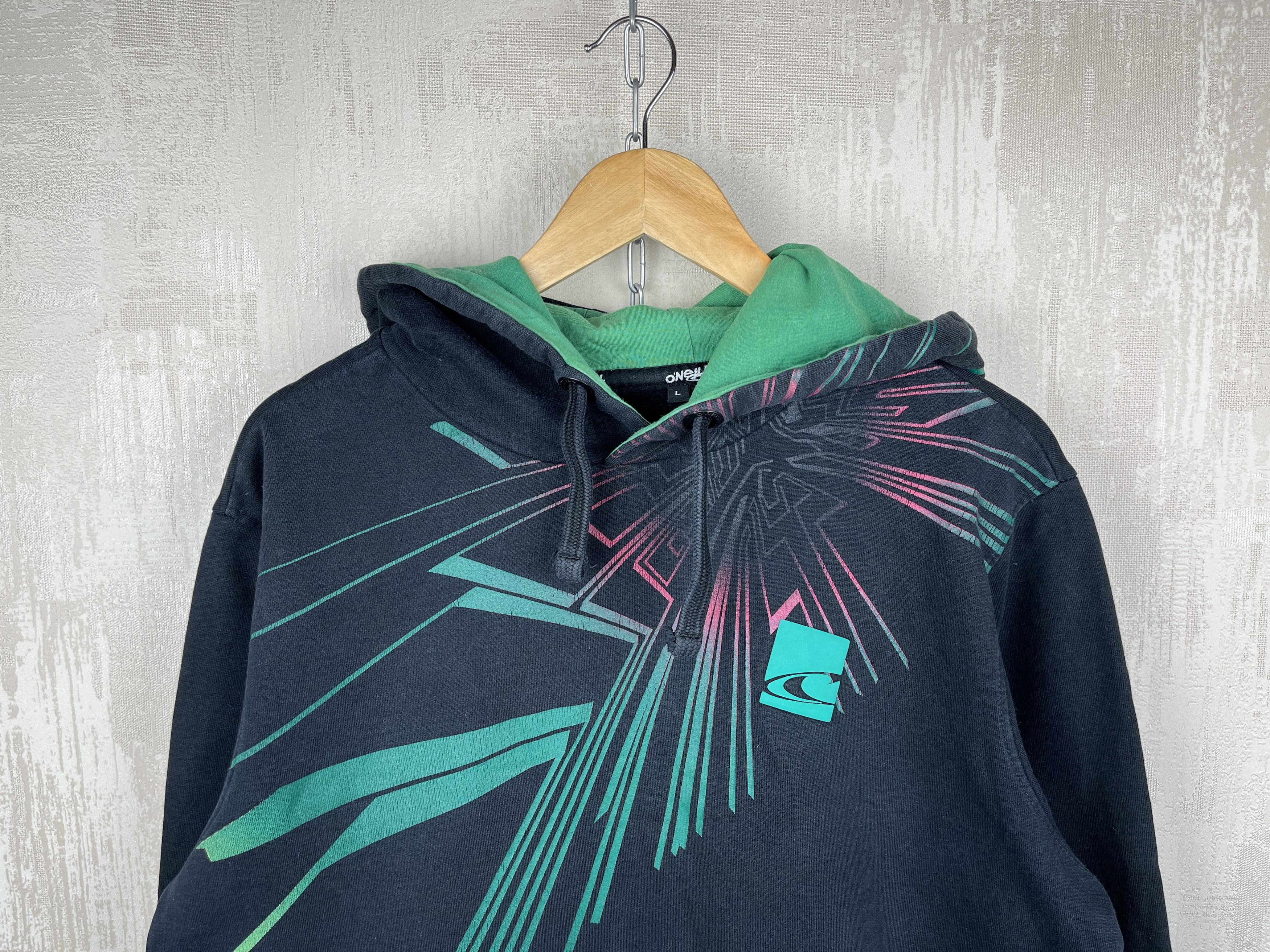 O'Neill × Vintage O'Neill Vintage Hoodie Size US L / EU 52-54 / 3 - 3 Thumbnail