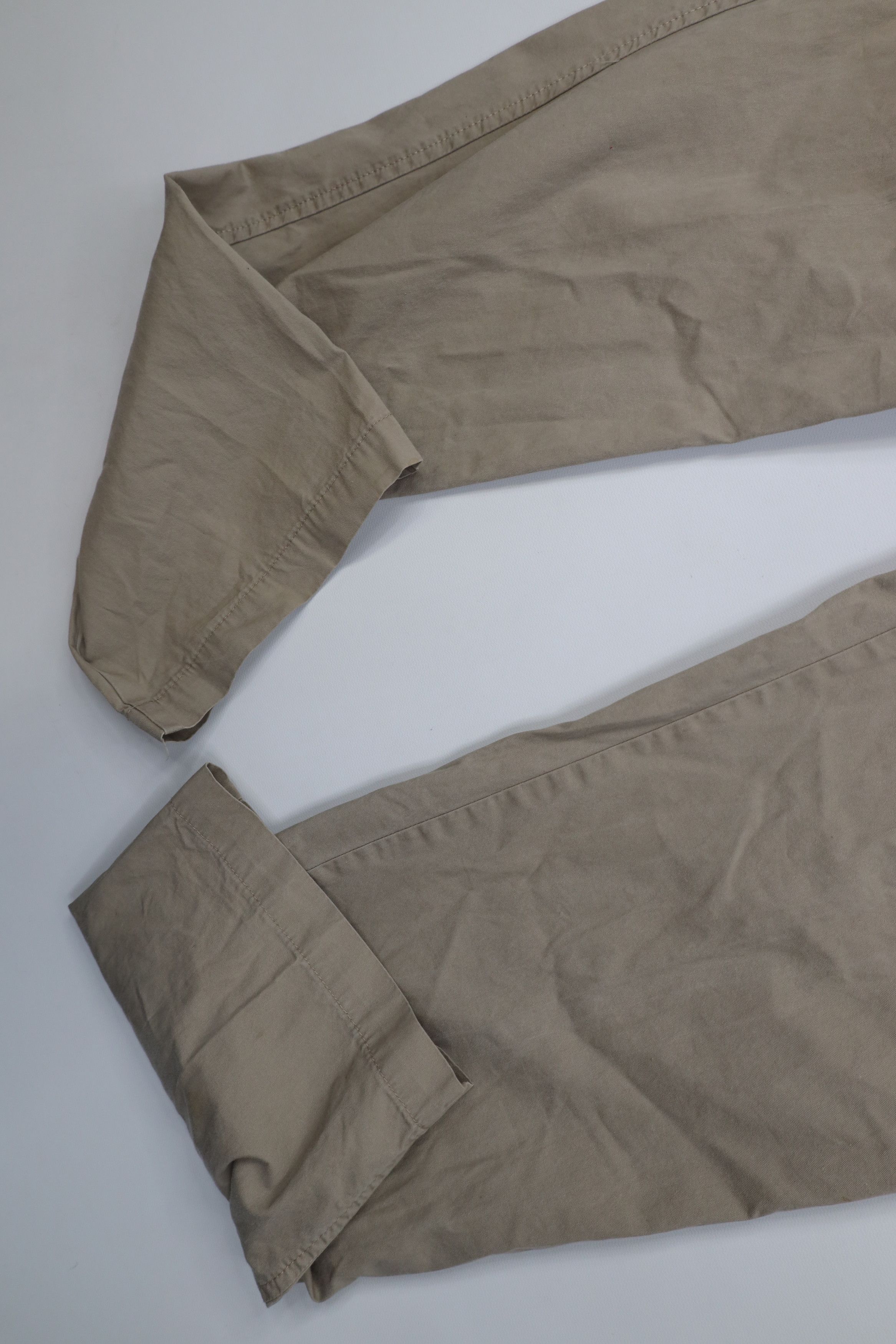 Calvin Klein Vintage 90s Y2K Calvin Klein Straight Leg Chino Pants Beige Size US 32 / EU 48 - 5 Thumbnail