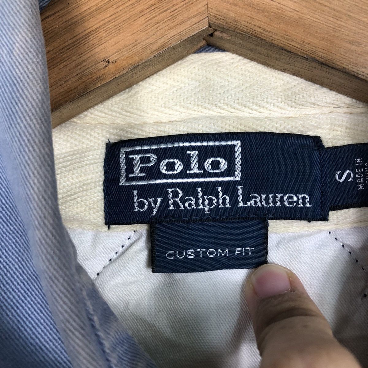 Polo Ralph Lauren 📌Vintage Collar Polo Rugby Polo Ralph Lauren Big Logo Size US S / EU 44-46 / 1 - 14 Thumbnail