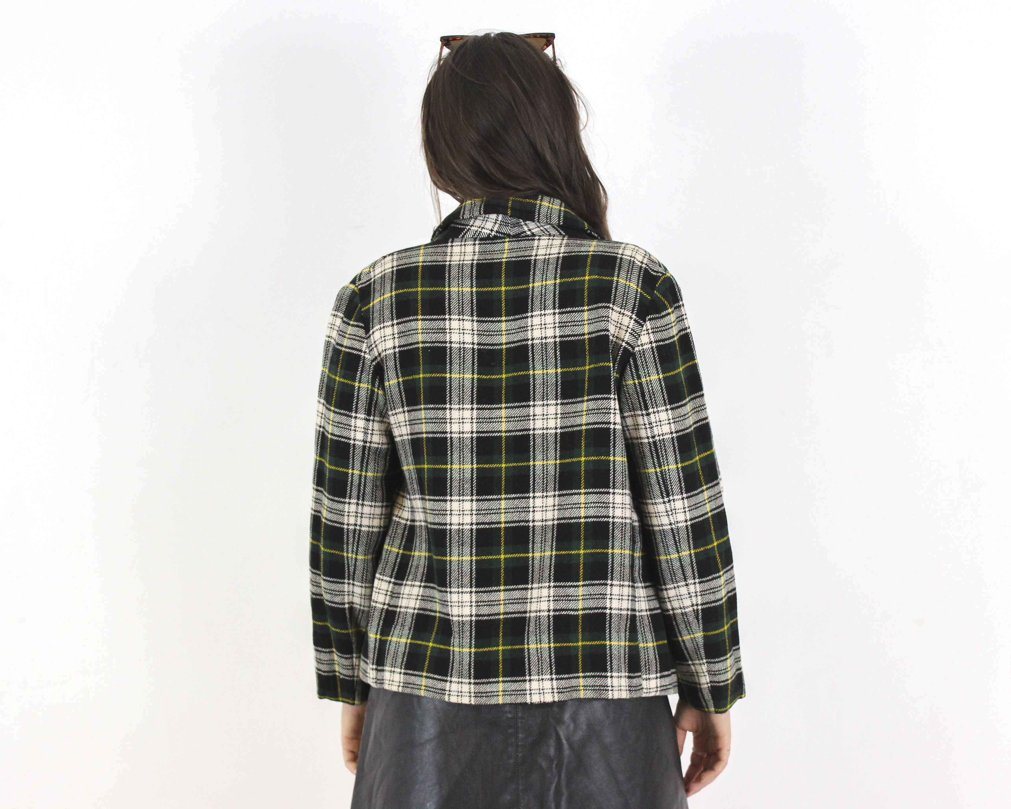 Other × Vintage Women M Wool Blazer Jacket Trachten Button Up Double Breast Size M / US 6-8 / IT 42-44 - 3 Thumbnail