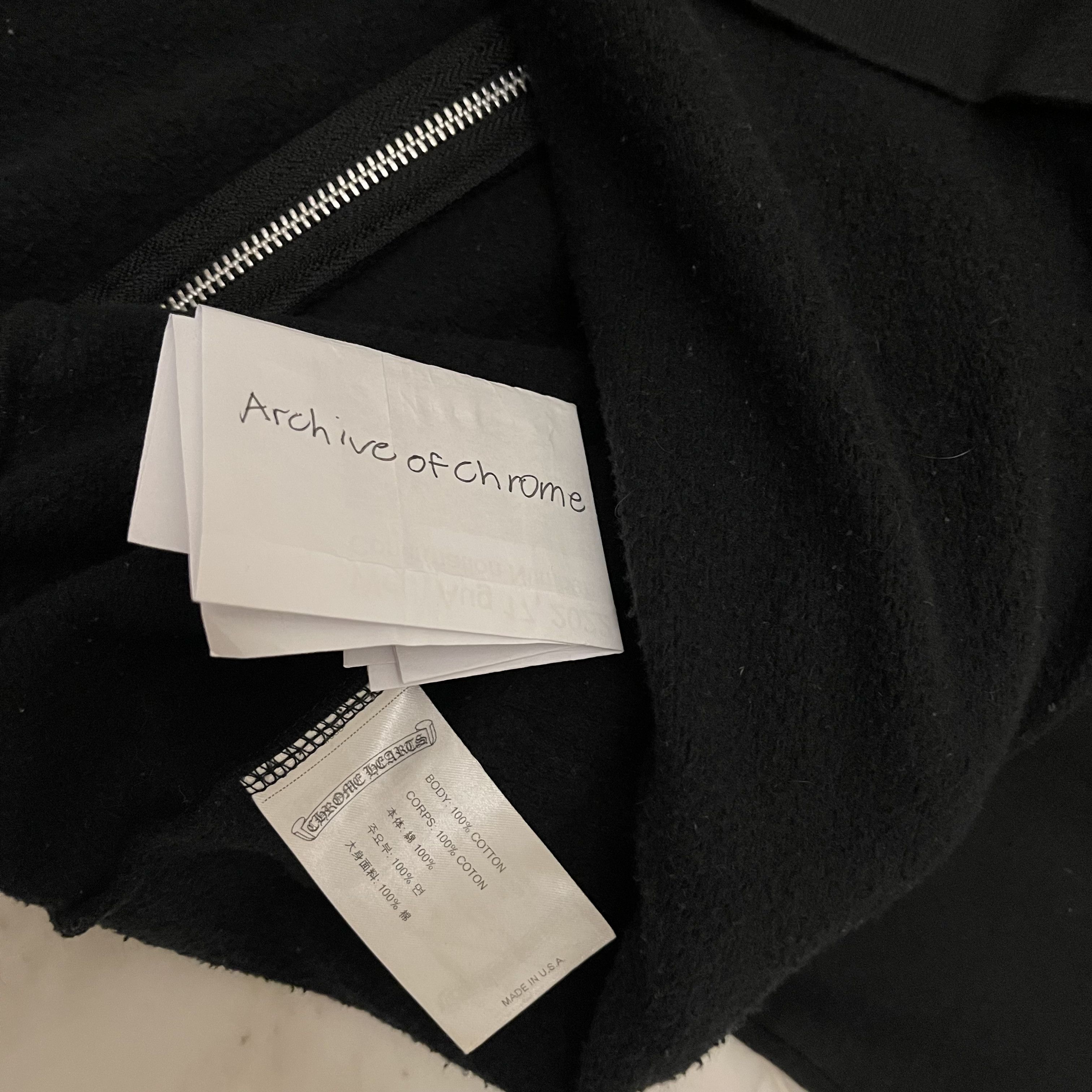 Chrome Hearts Chrome Hearts Eye Chart Dagger Zip Up Hoodie Size US L / EU 52-54 / 3 - 6 Thumbnail