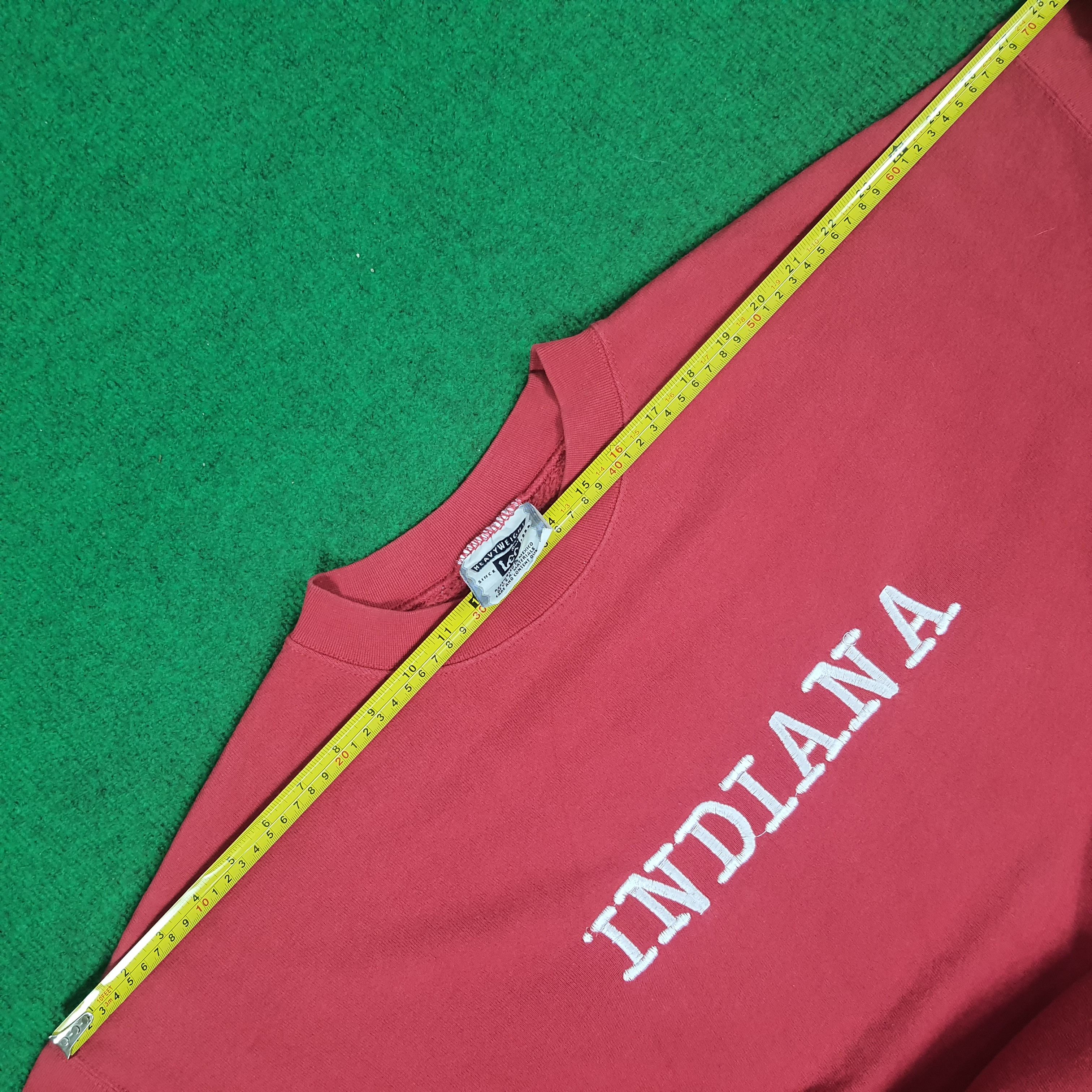 Vintage Vintage Indiana Embroidery Spell Out Sweatshirts Size US XL / EU 56 / 4 - 9 Thumbnail
