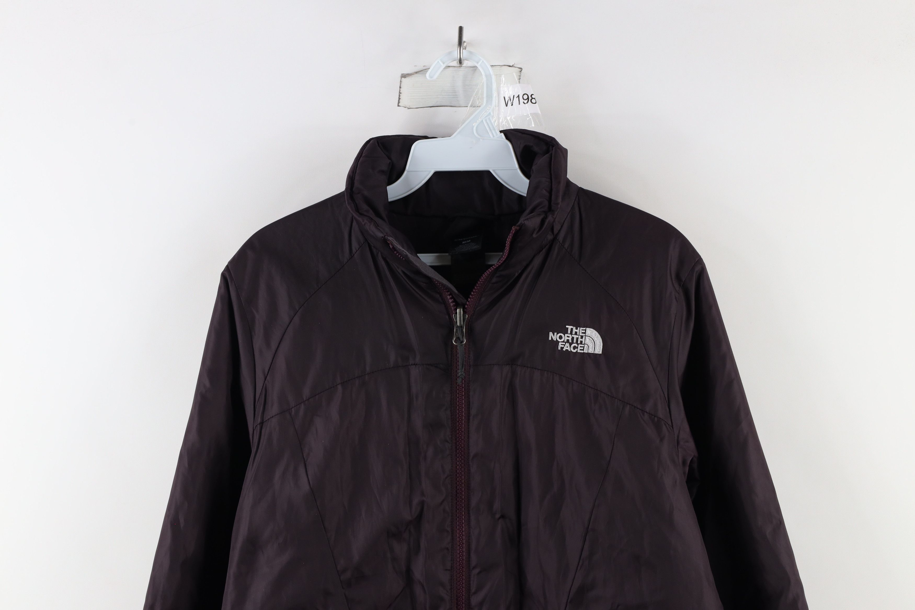 The North Face × Vintage The North Face Out Insulated Full Zip Jacket Eggplant Purple Size M / US 6-8 / IT 42-44 - 2 Thumbnail