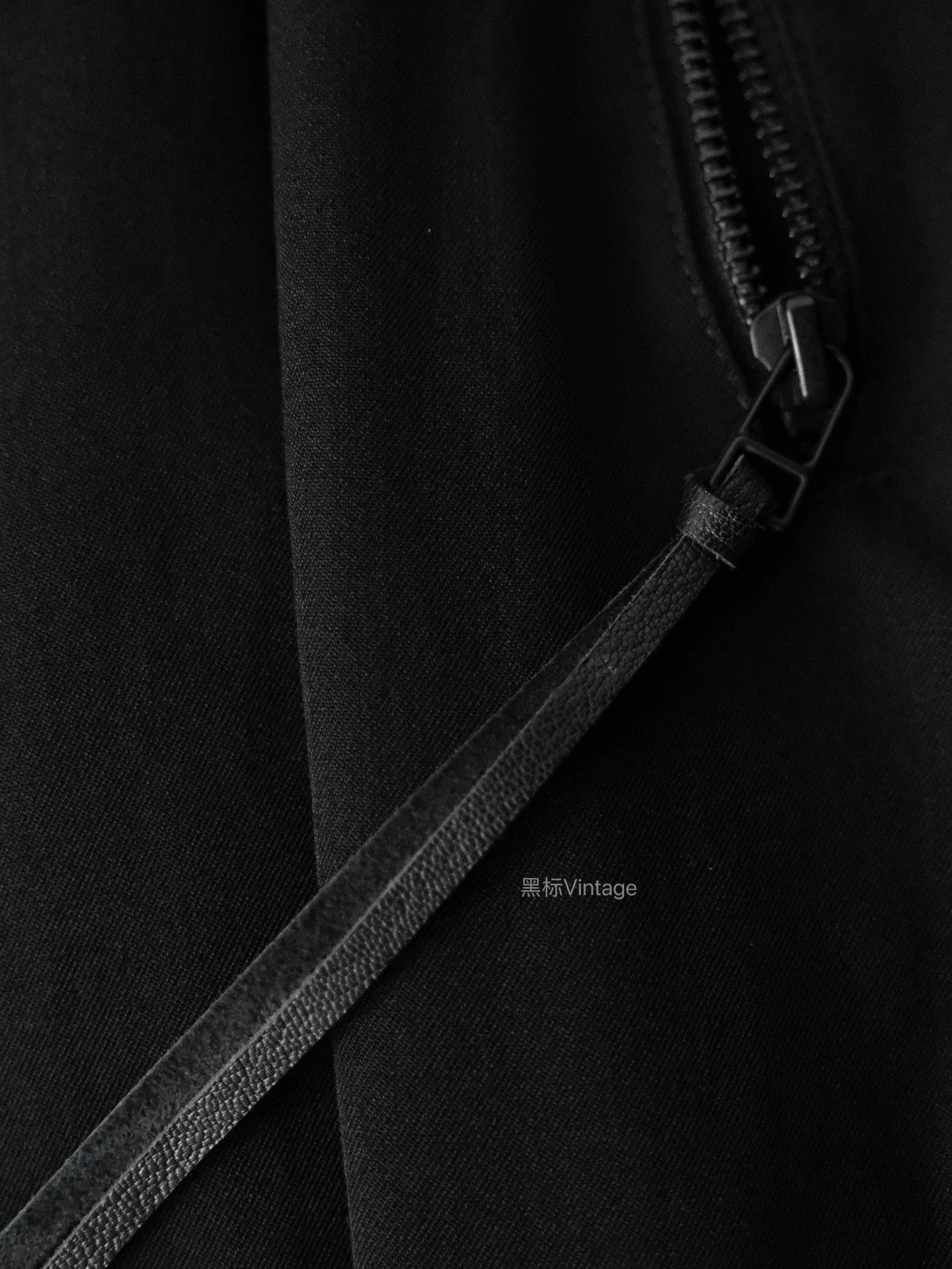 Yohji Yamamoto Yohji Yamamoto 20AW Asym Leather Cord Wide-Leg Pants Size US 30 / EU 46 - 8 Thumbnail