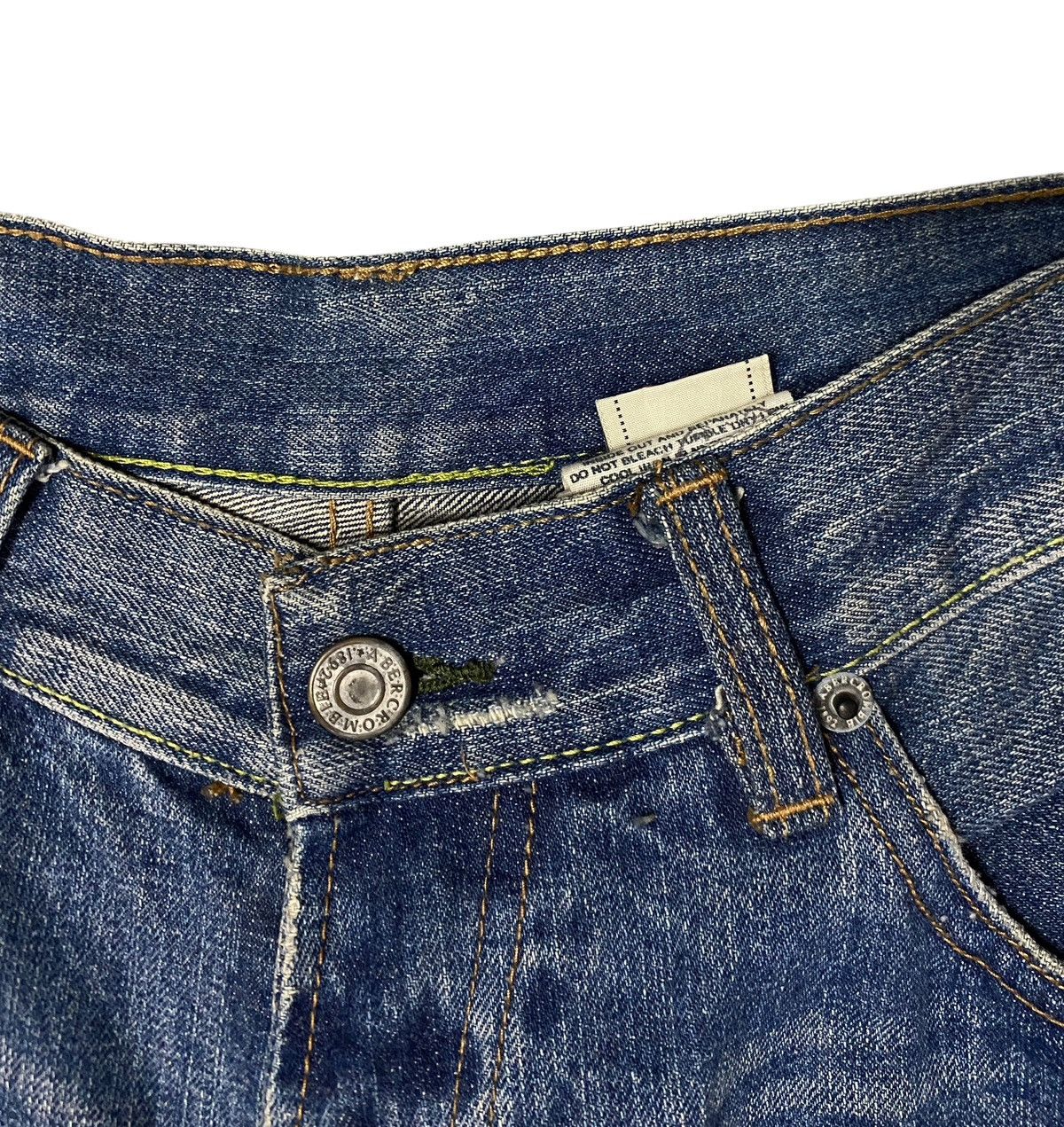 Abercrombie & Fitch Rare Design Vintage Abercrombie & Fitch Sukajan Jeans 2000s Size US 30 / EU 46 - 5 Thumbnail