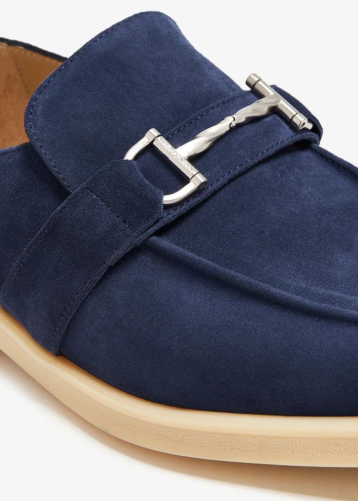 Stuart Weitzman os11x0326 Aurelio Loafers in Blue Size US 7 / EU 40 - 3 Thumbnail