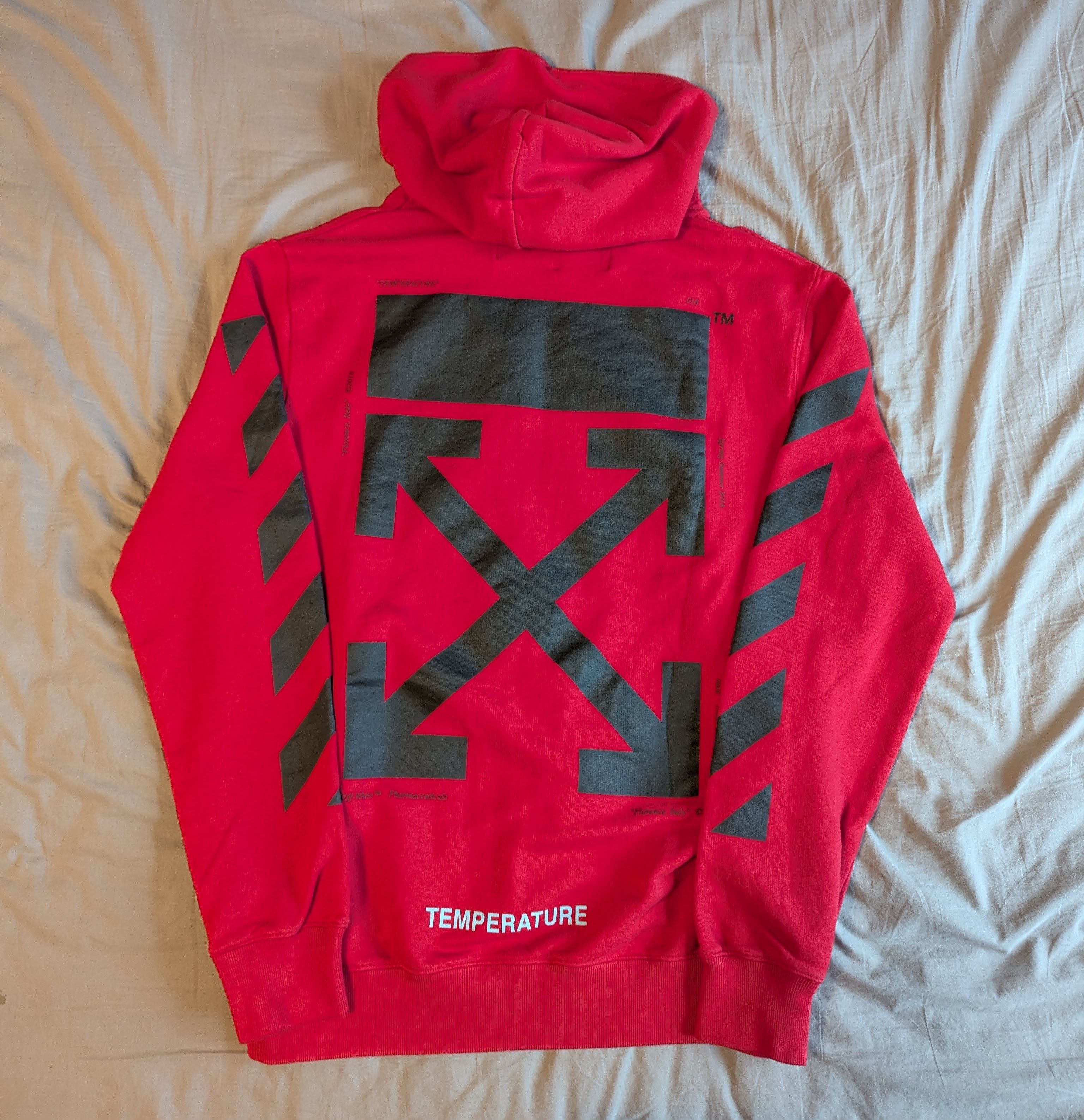 Off-White OFF-WHITE Mona Lisa Hoodie Size US M / EU 48-50 / 2 - 2 Thumbnail
