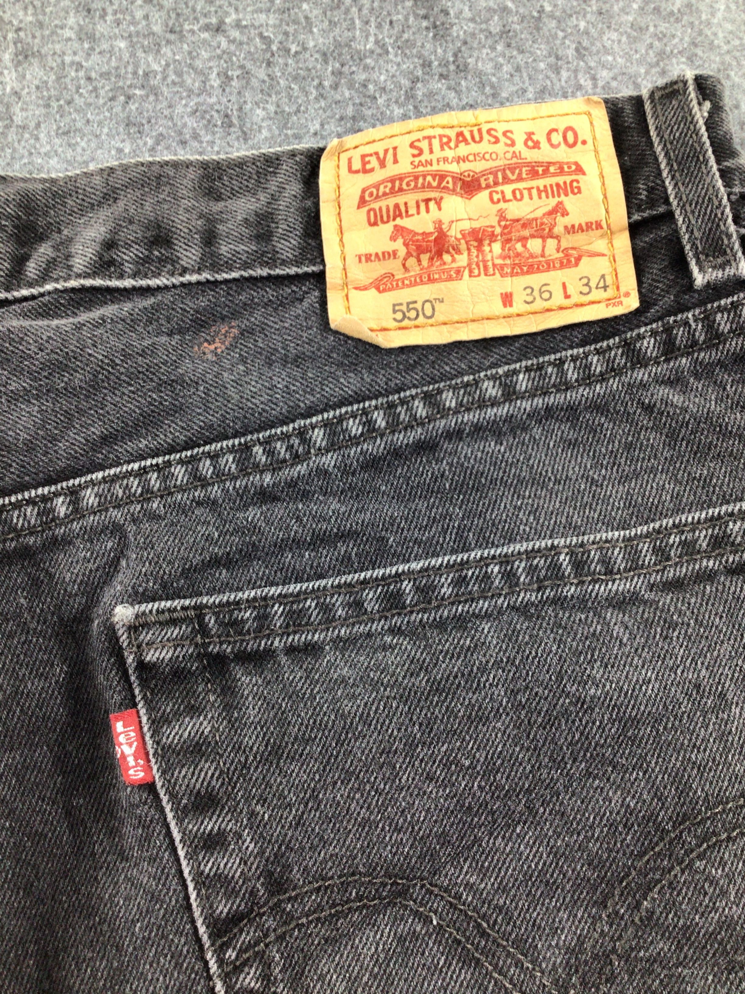 Levi's Vintage Levis 550 Jeans-J361 Size US 36 / EU 52 - 5 Thumbnail