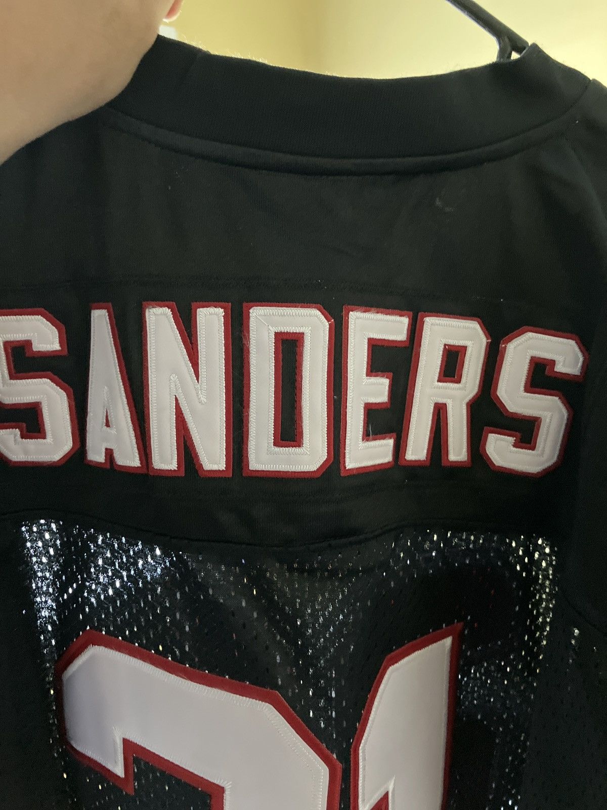 Reebok DEION SANDERS ATL FALCONS JERSEY NWTS Size US L / EU 52-54 / 3 - 8 Thumbnail