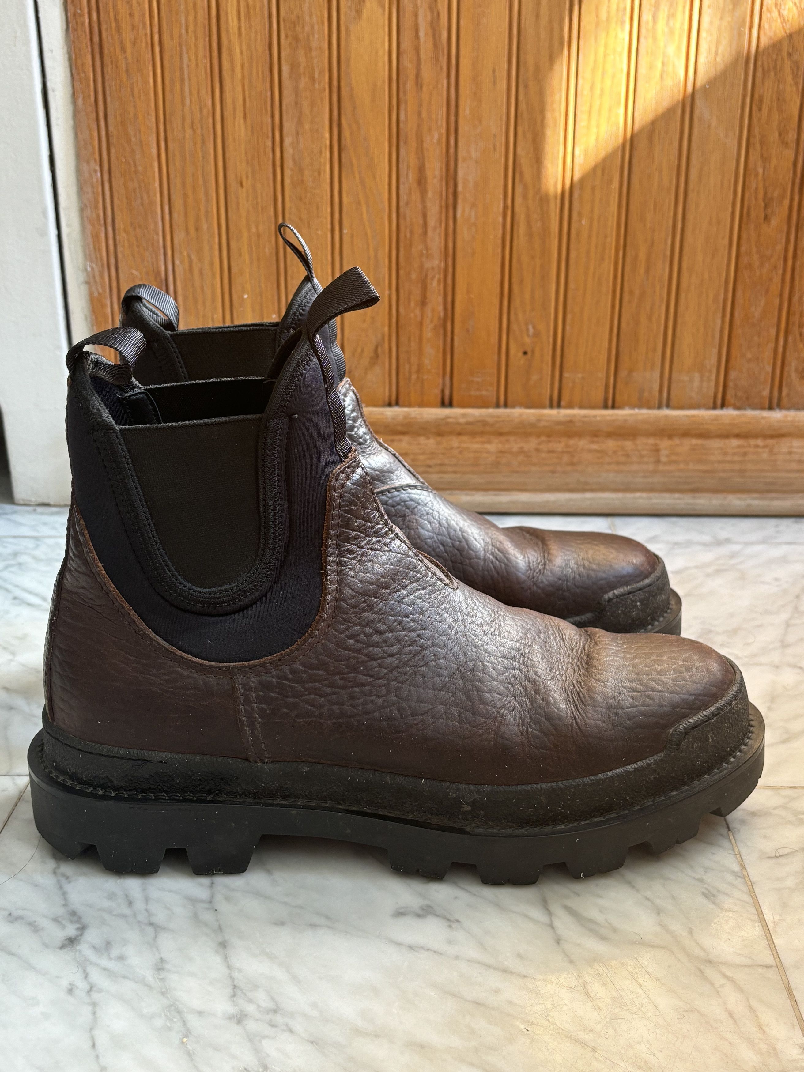 Prada Leather Boot with Neoprene Size US 10 / EU 43 - 2 Thumbnail
