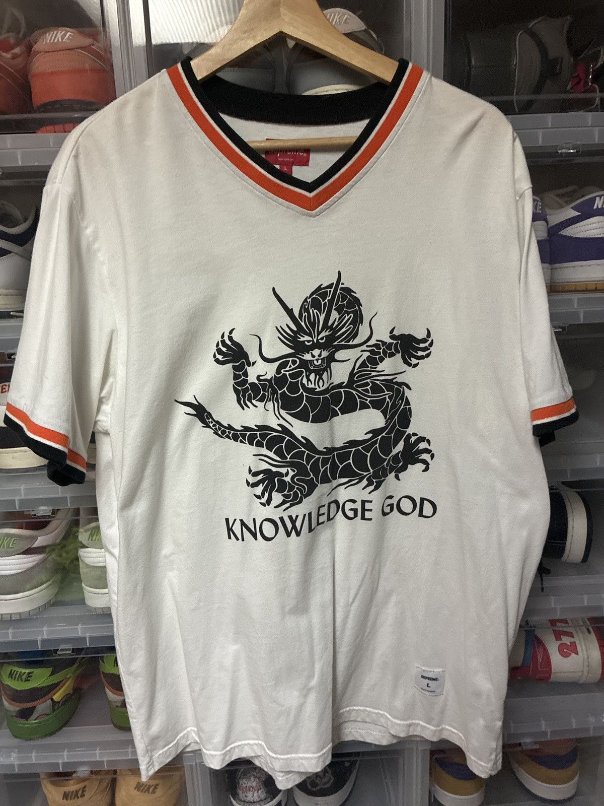 Supreme SUPREME knowledge god Size US L / EU 52-54 / 3 - 1 Thumbnail